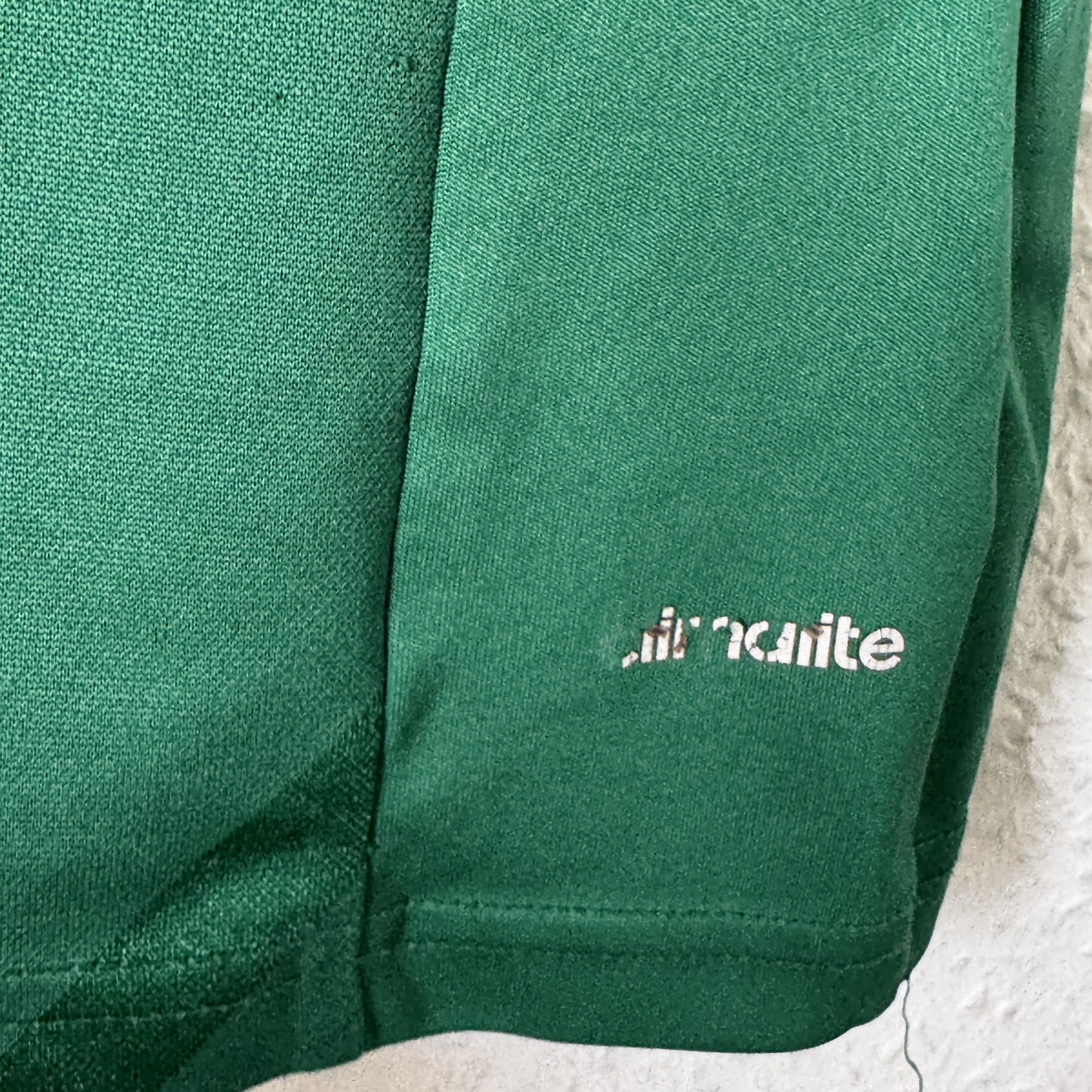 Adidas Green & White Football Shirt Medium Logo 2395 image 6
