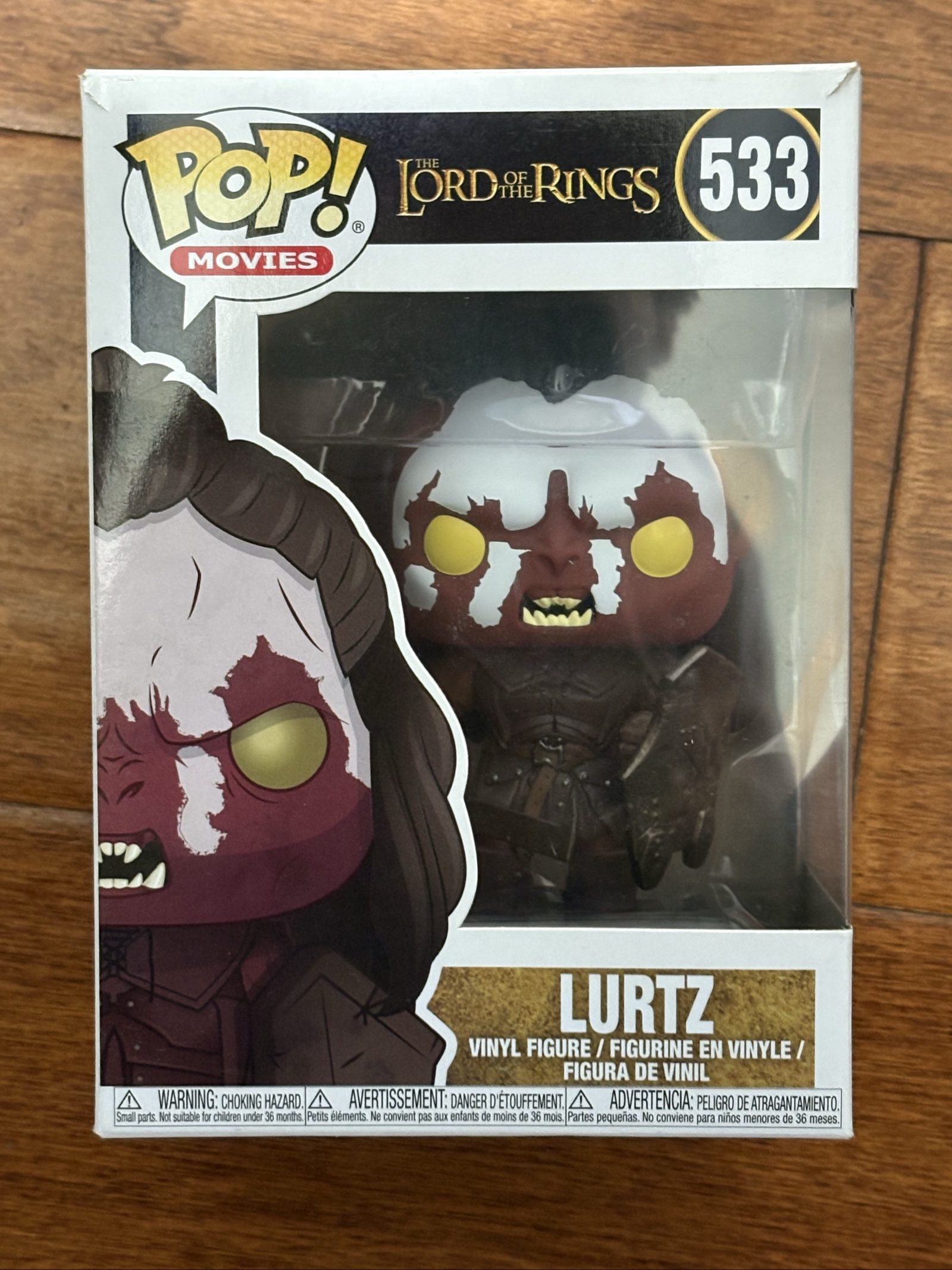 Funko Pop The Lord of the Rings Lurtz Vinyl Figure #533