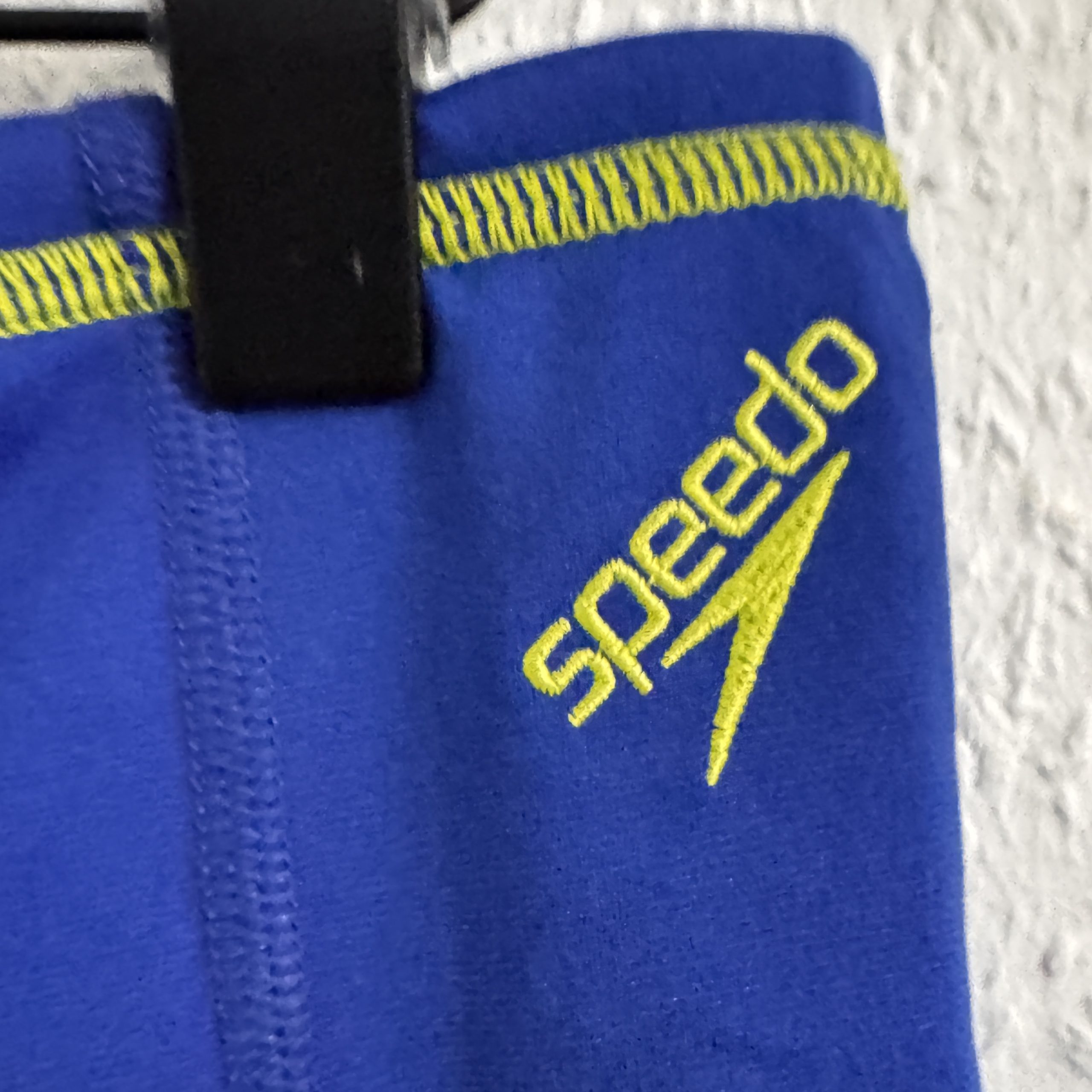 Speedo Blue Swim Shorts Size 30cm with Yellow Stitching 2473 image 6