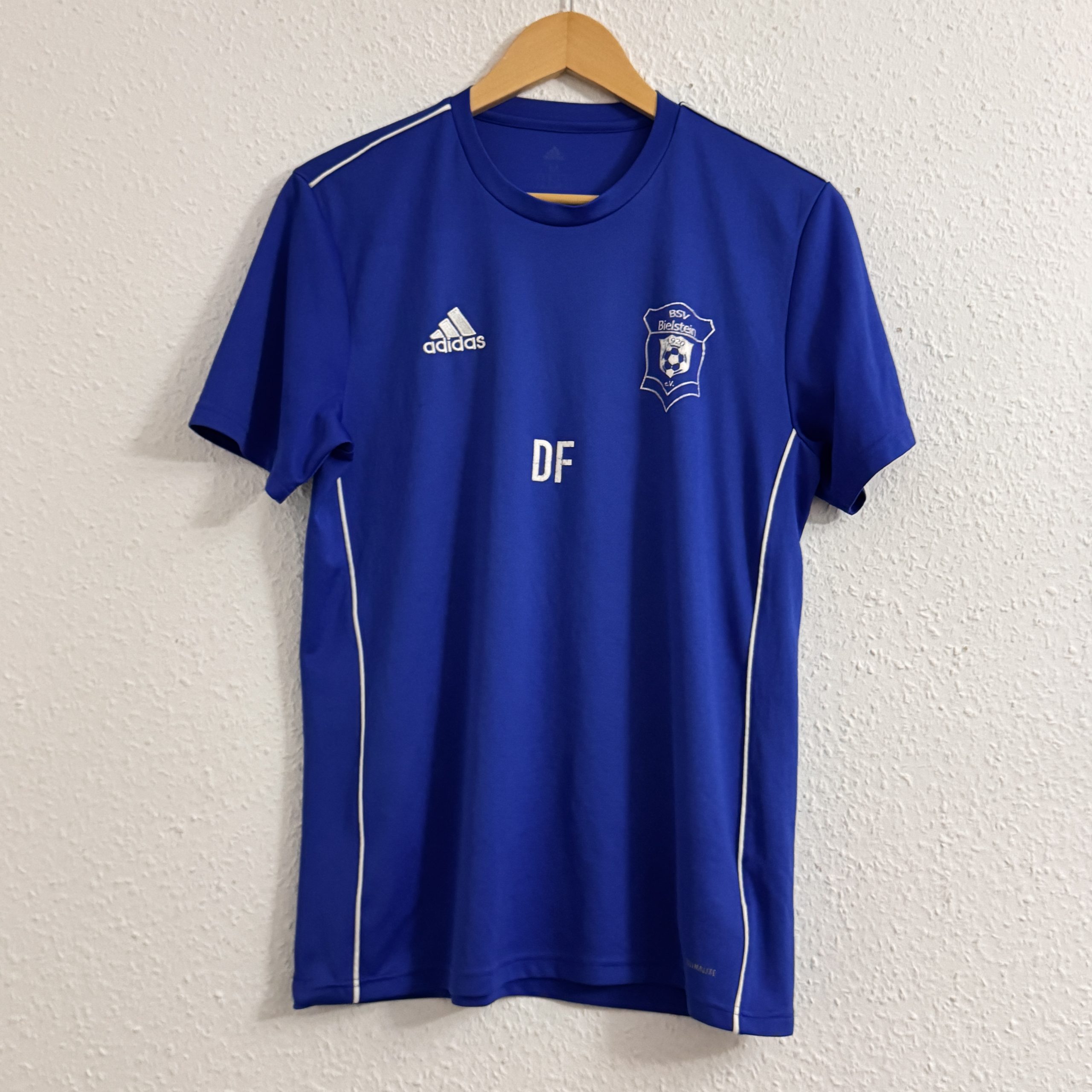 Adidas Blue BSV Bielstein Football Training T-Shirt M 2478