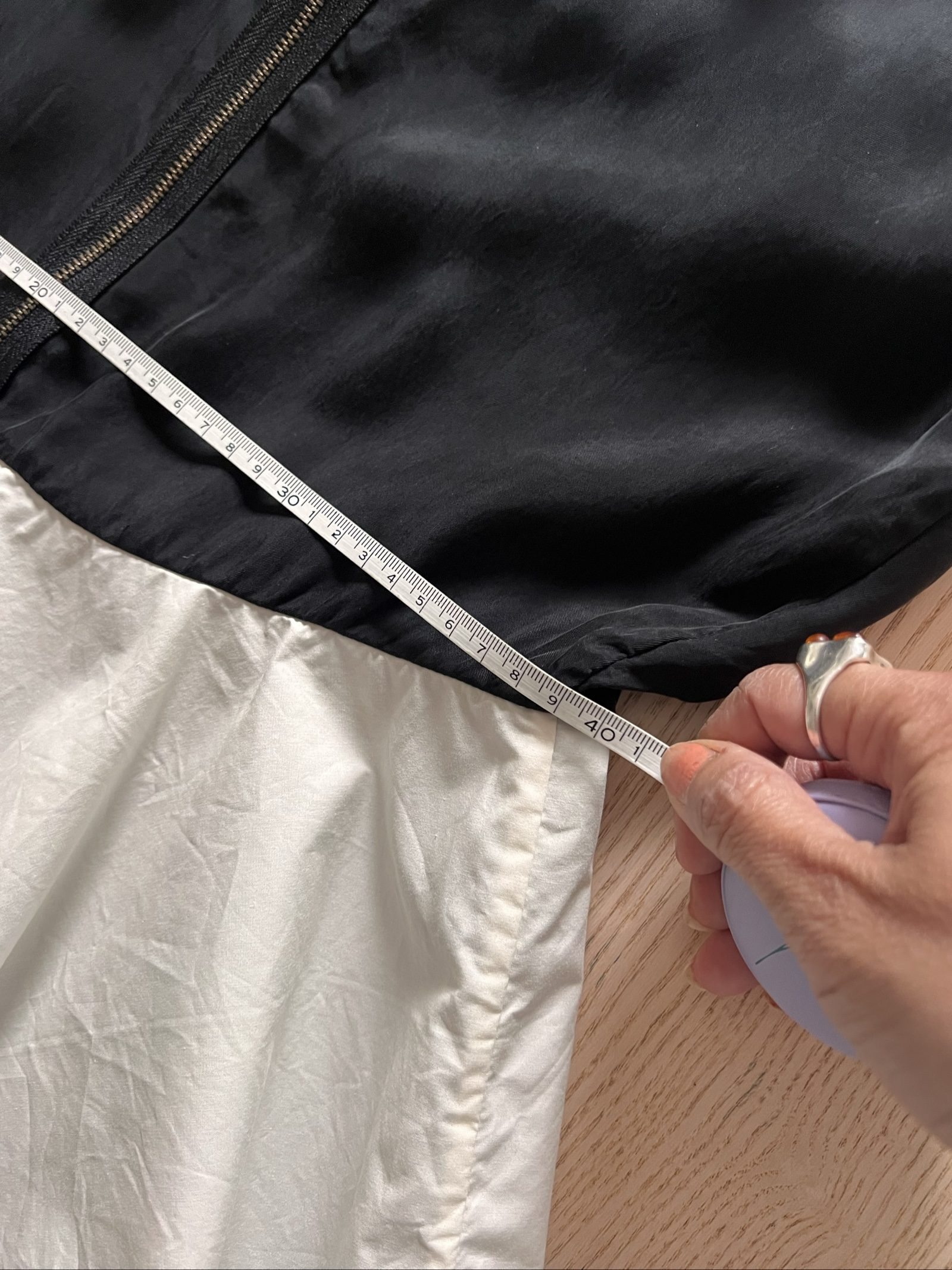 COS Black & White Peplum Sleeveless Top Elegant Layered Design image 10