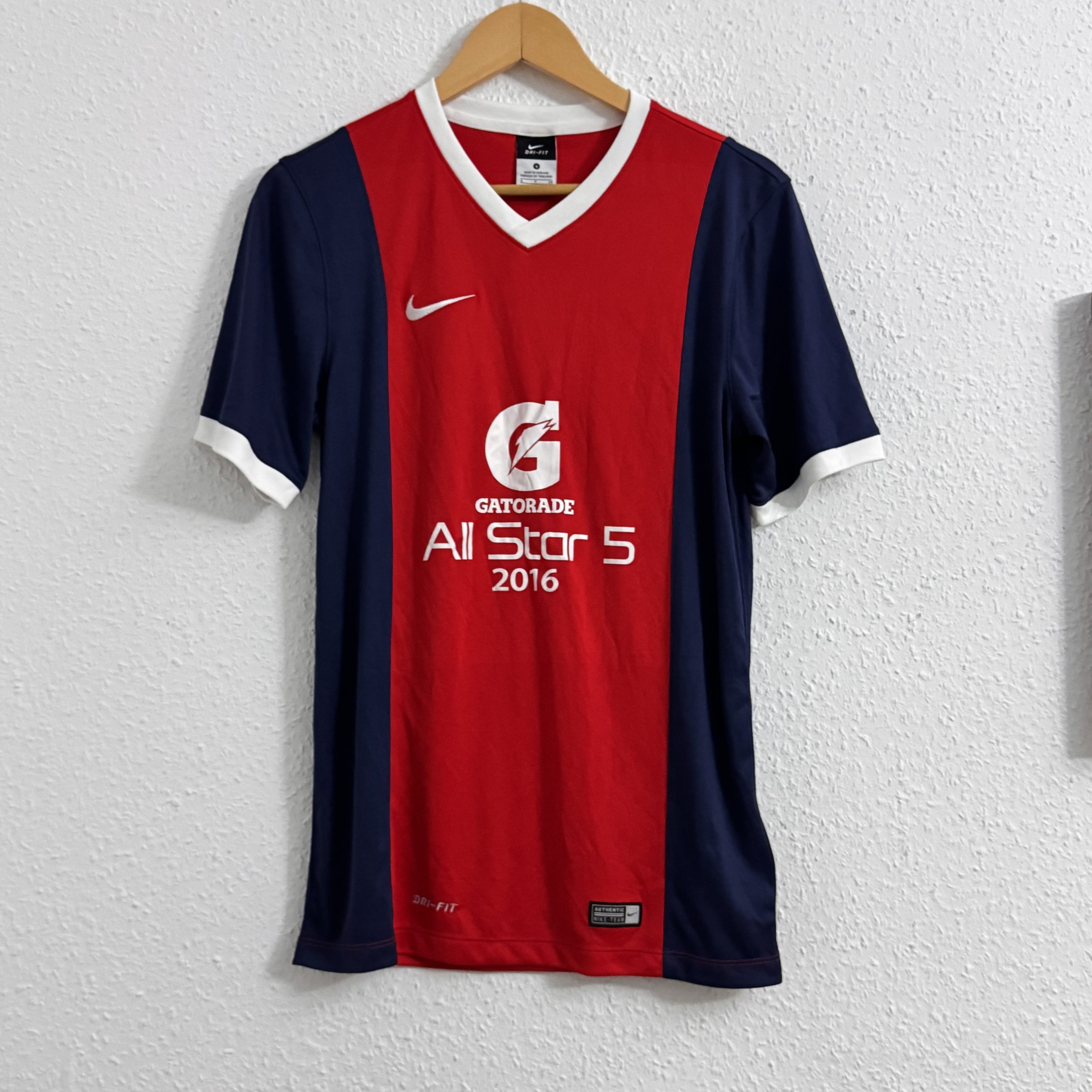 Nike Navy & Red Gatorade All Star 5 2016 Sports Jersey S 2487