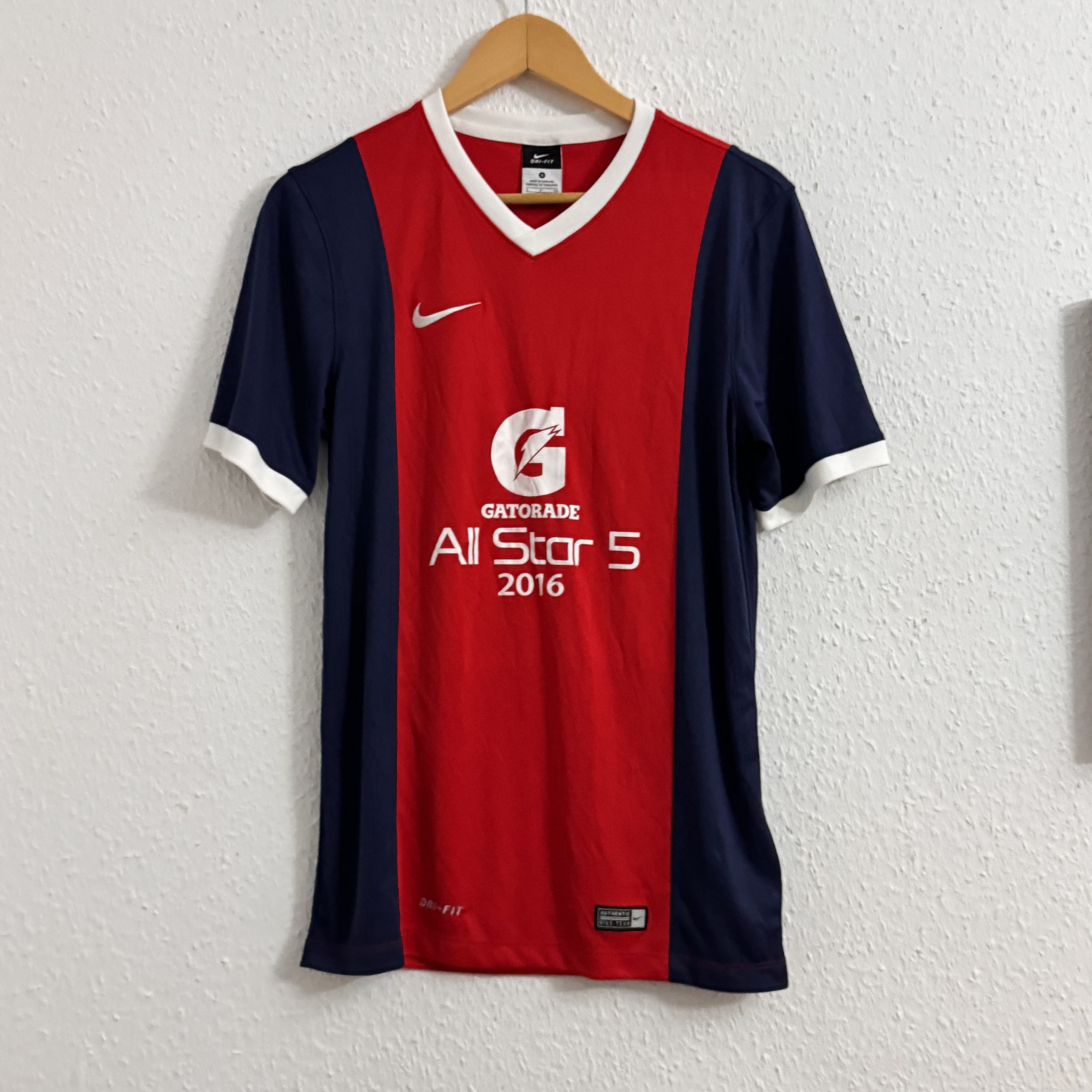 Nike Navy & Red Gatorade All Star 5 2016 Sports Jersey S 2487 image 2