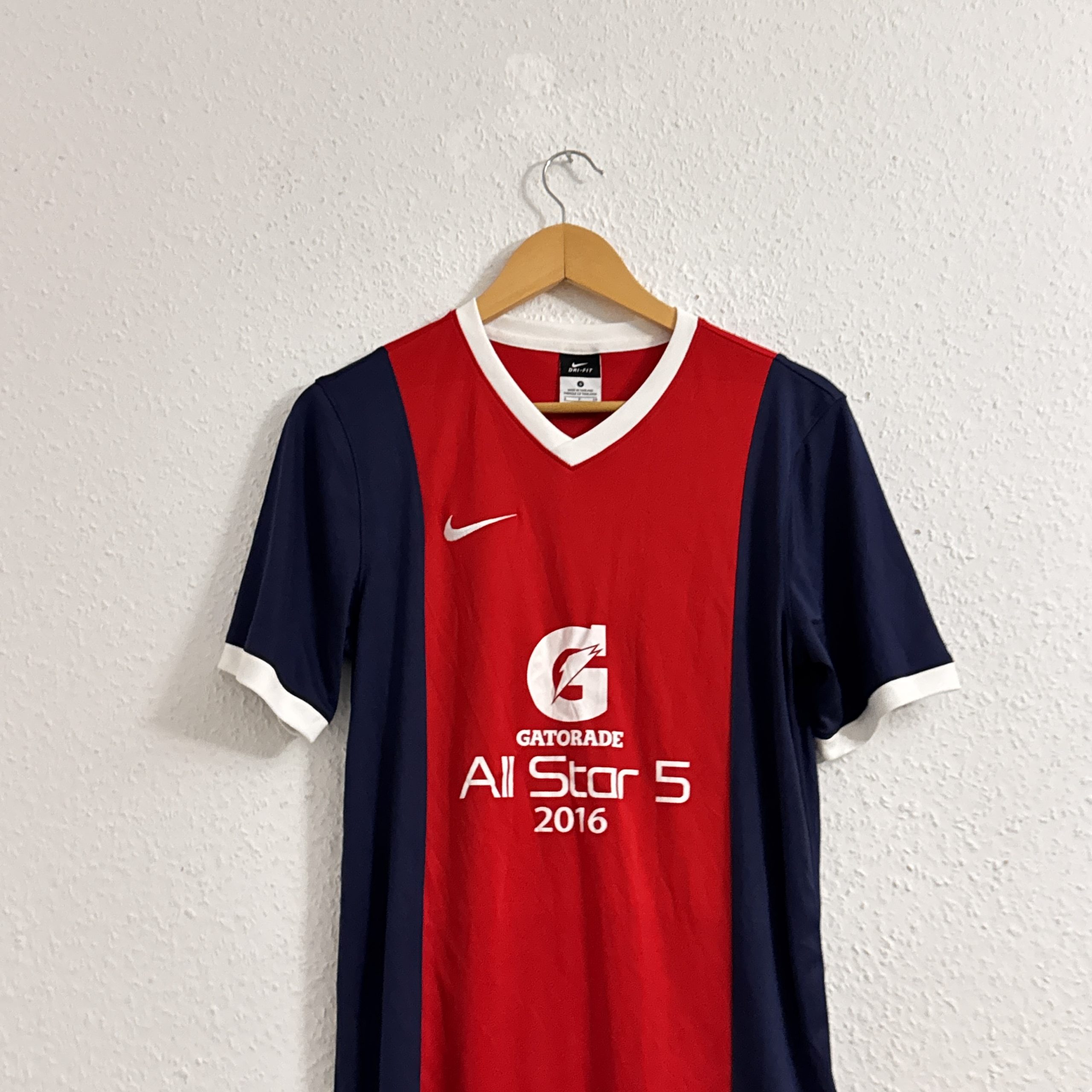 Nike Navy & Red Gatorade All Star 5 2016 Sports Jersey S 2487 image 3