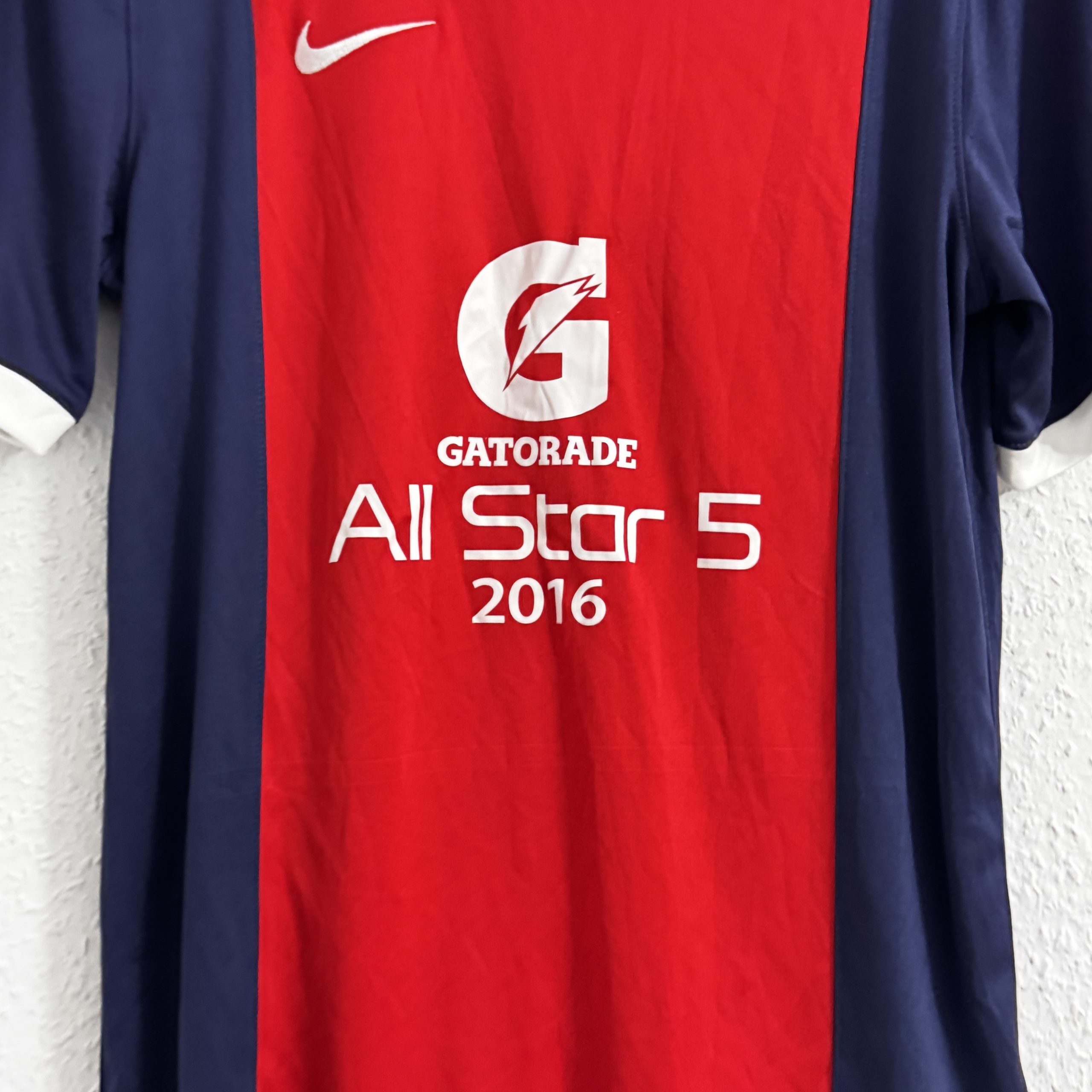 Nike Navy & Red Gatorade All Star 5 2016 Sports Jersey S 2487 image 5