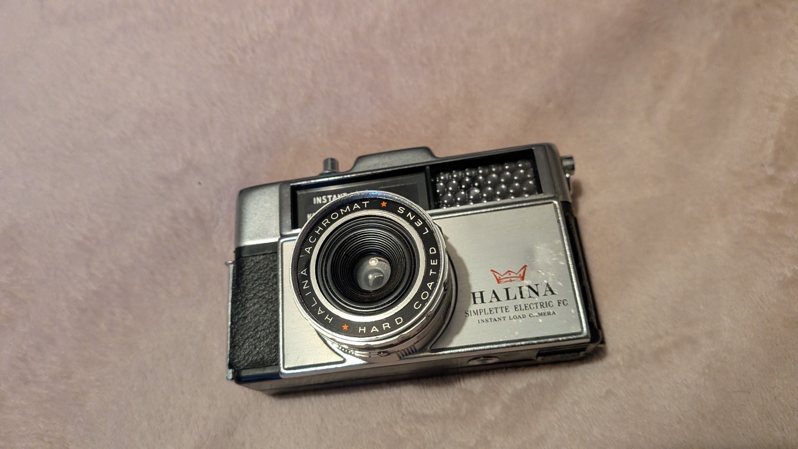Halina Simplette Electric FC Vintage 126 Film Camera Black & Silver image 2