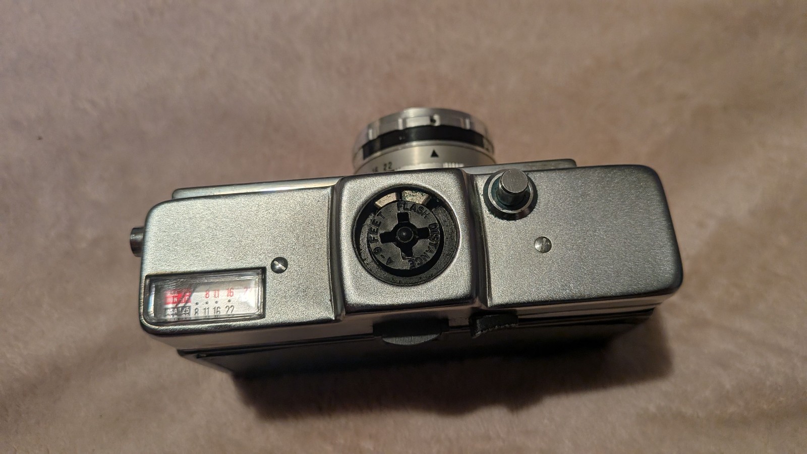 Halina Simplette Electric FC Vintage 126 Film Camera Black & Silver image 4