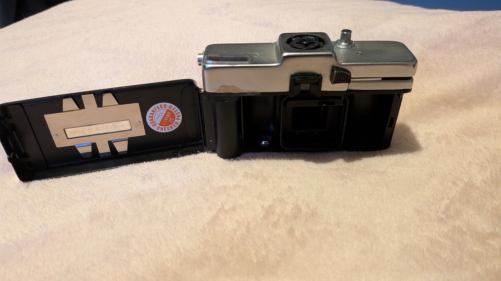 Halina Simplette Electric FC Vintage 126 Film Camera Black & Silver image 5