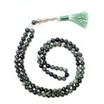 Kambaba Jasper Tasbih 8MM – 99+1 Beads | 100% Natural Certified Handmade Stone Tasbih
