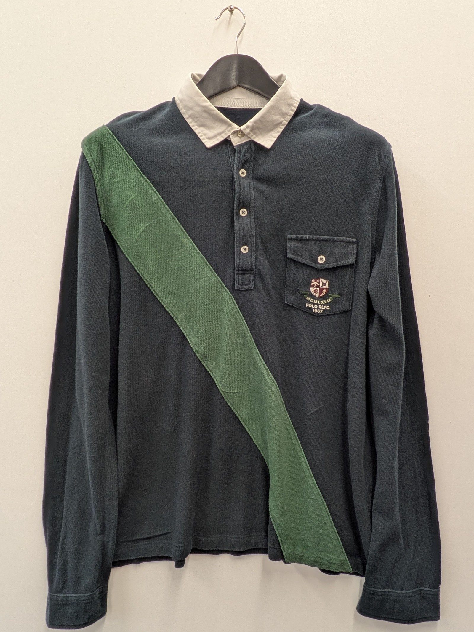 Polo RLPC Black & Green Cotton Polo Shirt Size Other image 5