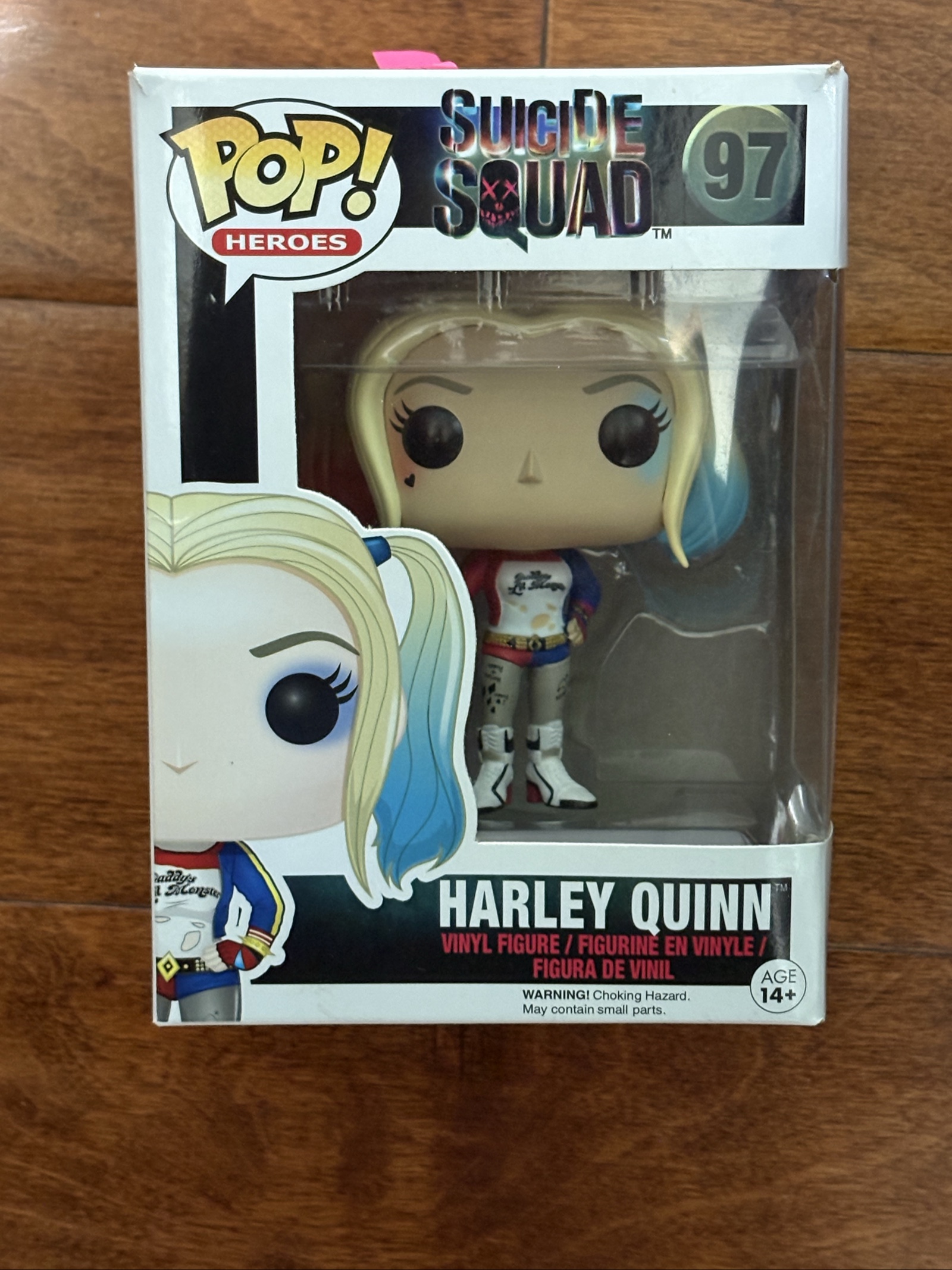 Funko Pop Heroes Suicide Squad Harley Quinn Vinyl Figure Number 97