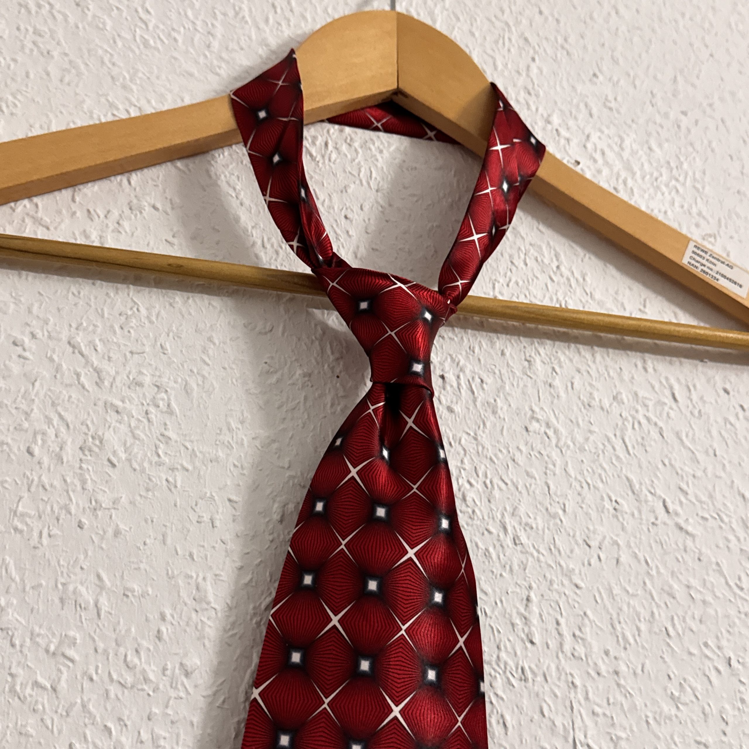 Unbranded Red Patterned Men's Neck Tie 2552 image 5