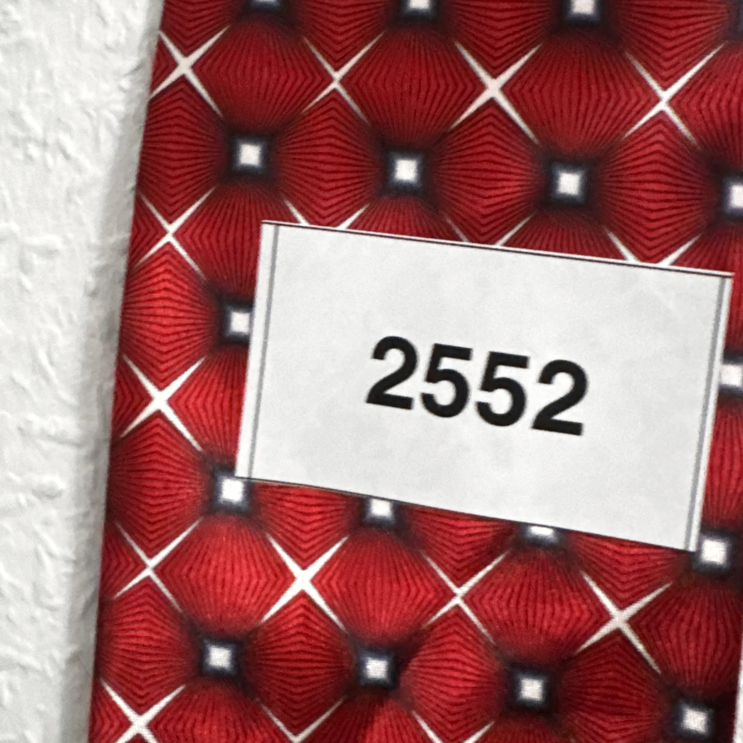 Unbranded Red Patterned Men's Neck Tie 2552 image 7