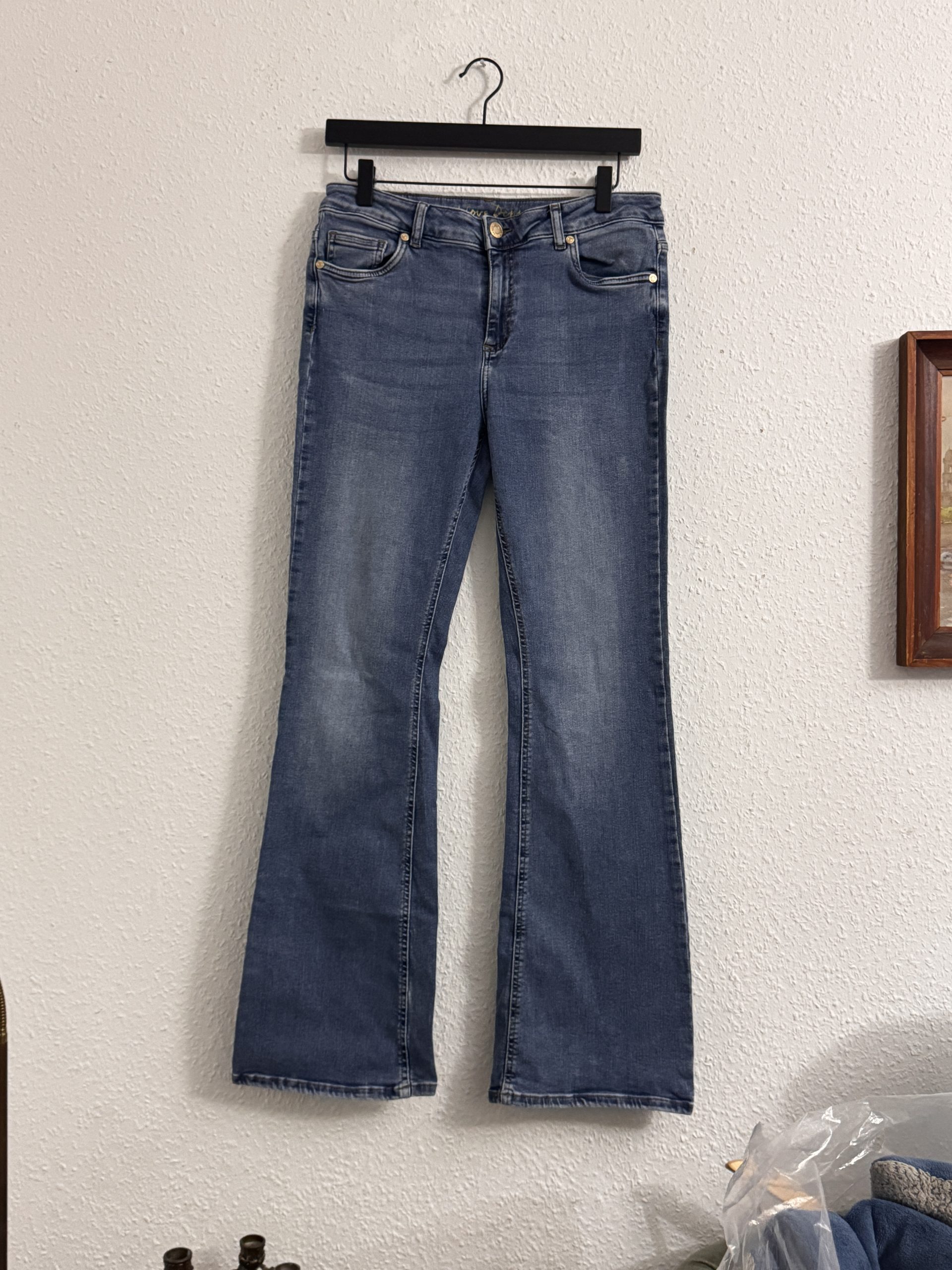 Denim Blue Straight Leg Jeans Size Other 2571