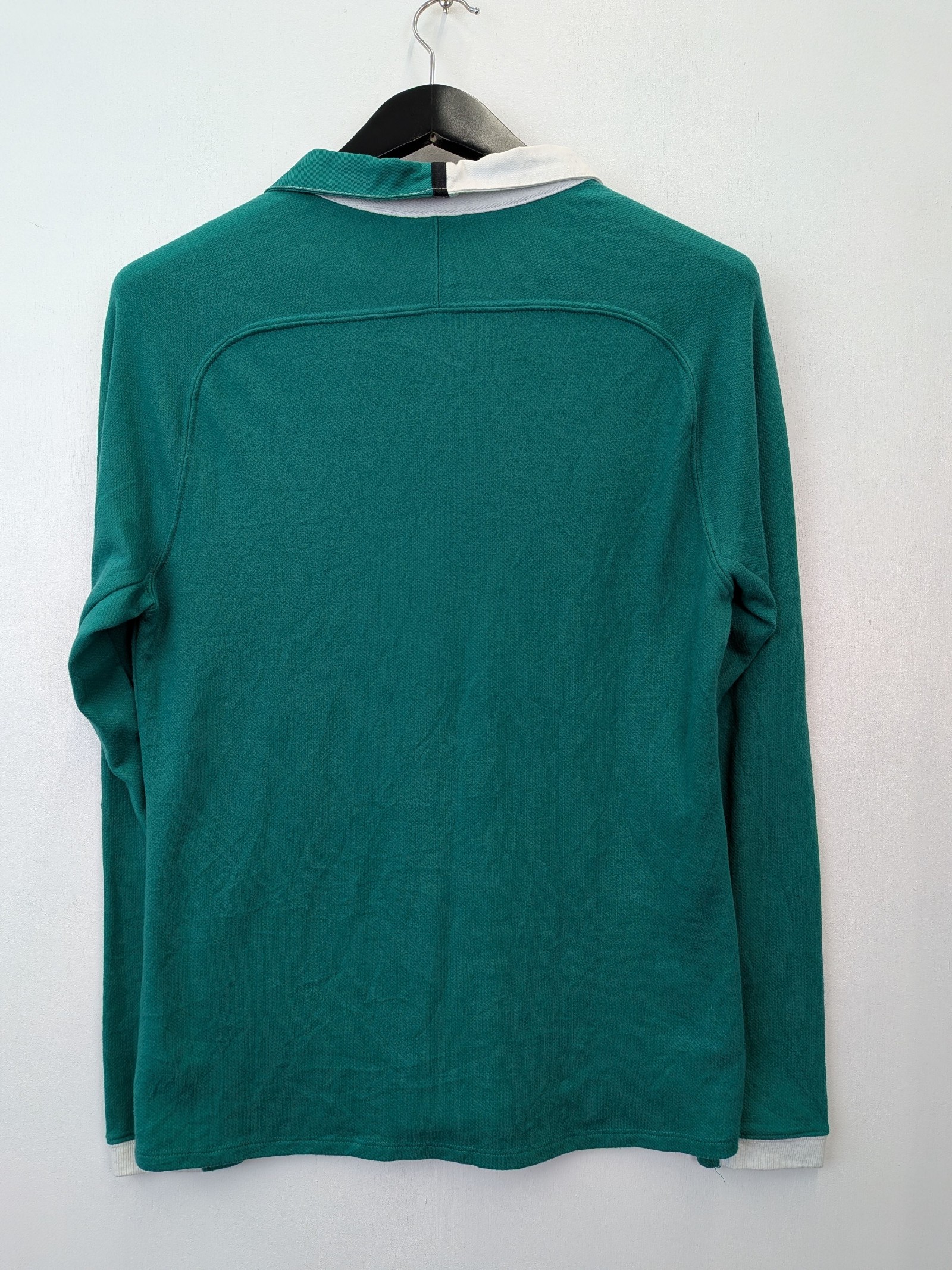 Canterbury Green Vodafone Rugby Shirt Size 14 IRFU image 4