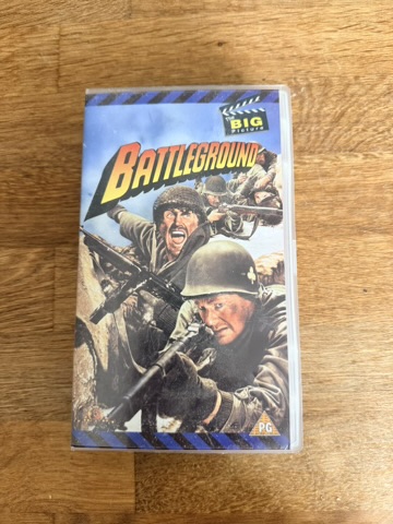 Battleground Big Picture VHS Movie PG