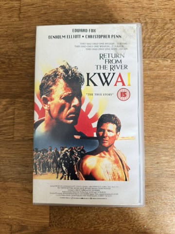 Return From The River Kwai VHS PAL Film