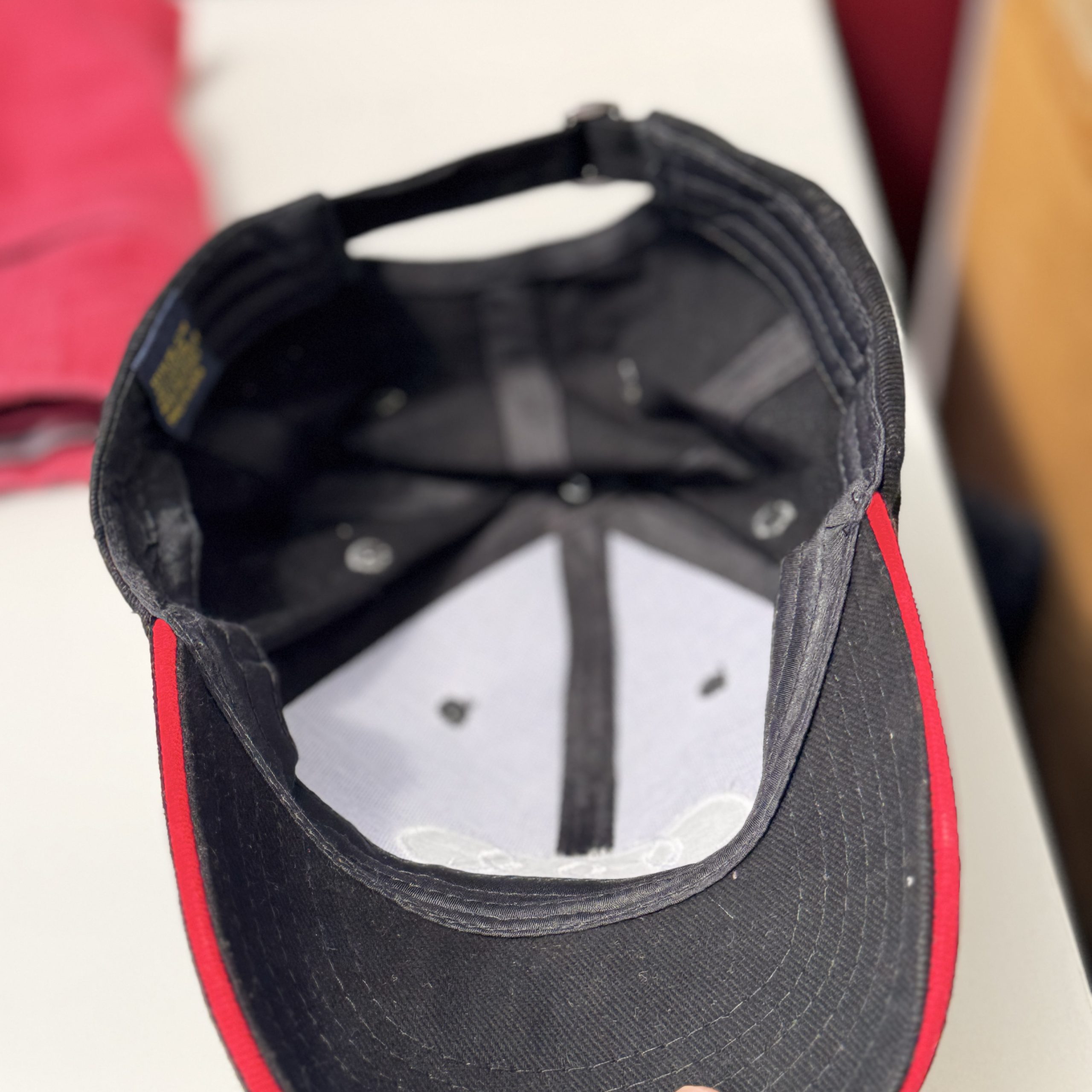 Audi Black & Red Baseball Cap One Size Logo Embroidered - AB2 image 5