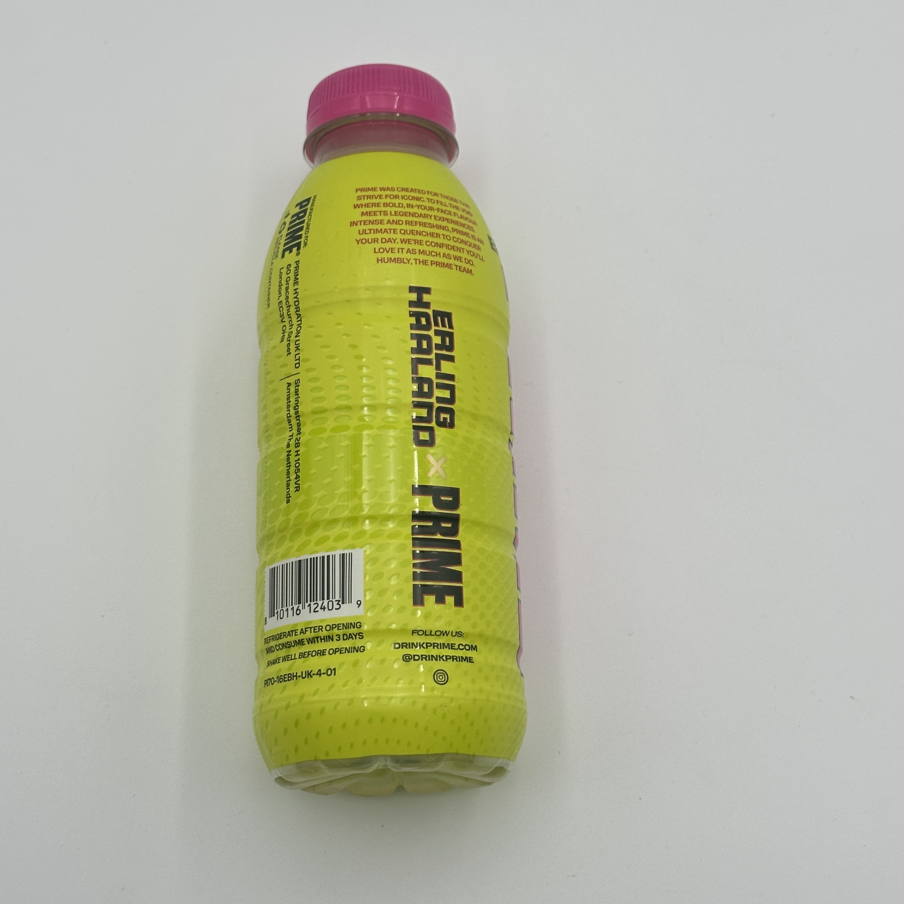 Signed Earling Haaland X Prime Hydration Drink Sealed image 5