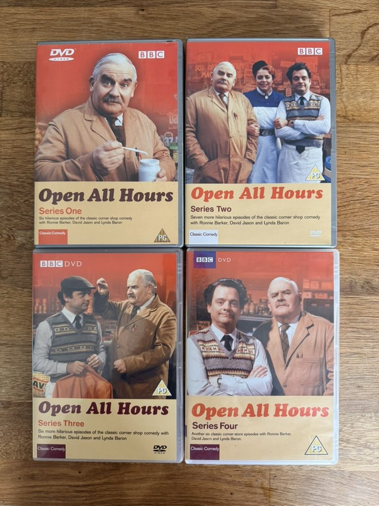 BBC Open All Hours Series One to Four DVD Classic Comedy Set