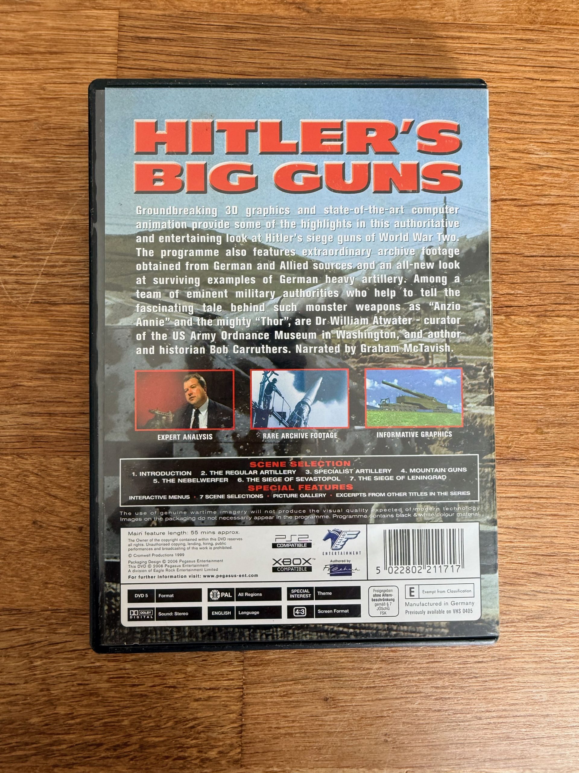 Hitler's Big Guns German Heavy Artillery DVD Scorched Earth image 3