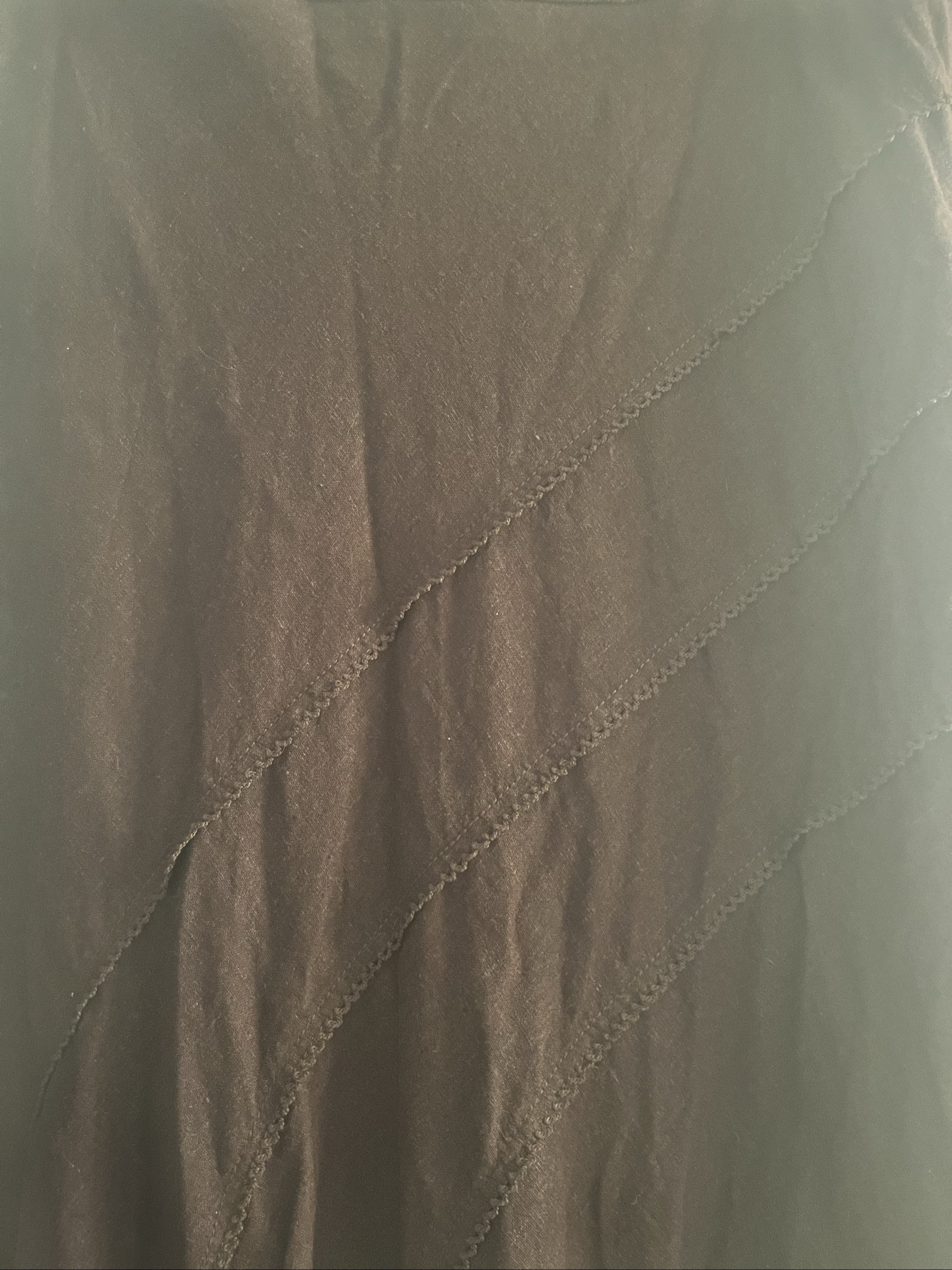 M&Co. Brown Linen Blend Midi Skirt UK 16 image 2