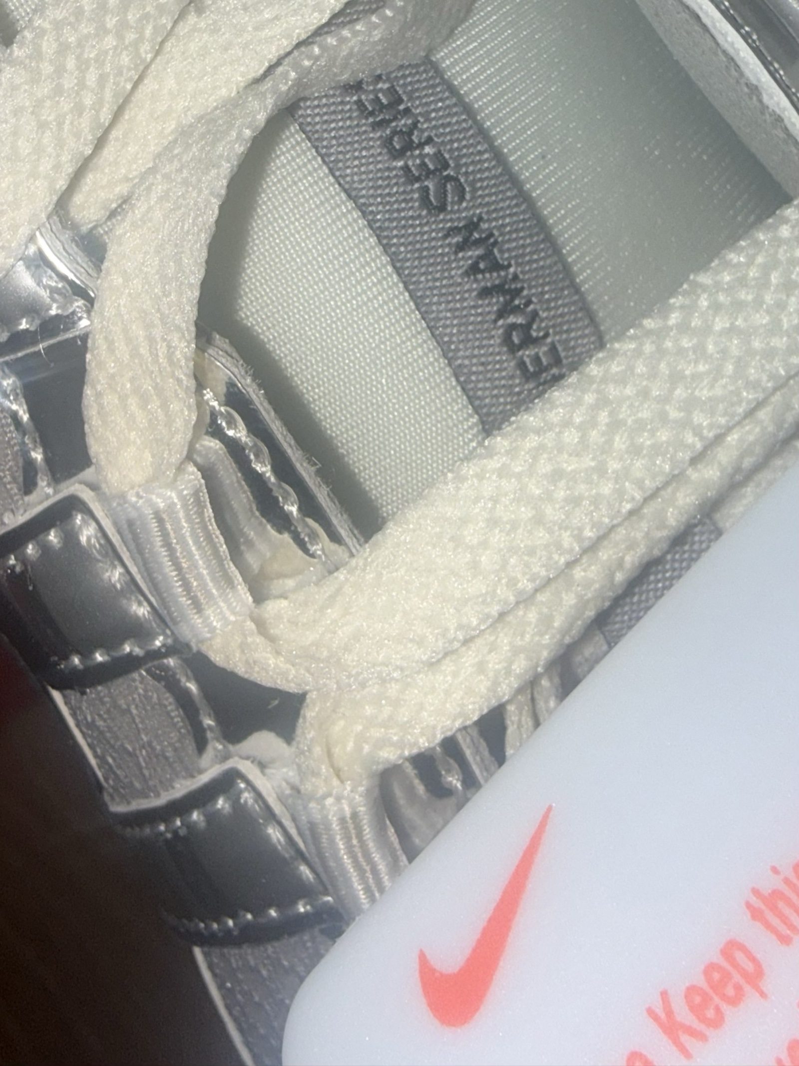 Nike p6000 metallic silver UK 9 image 6