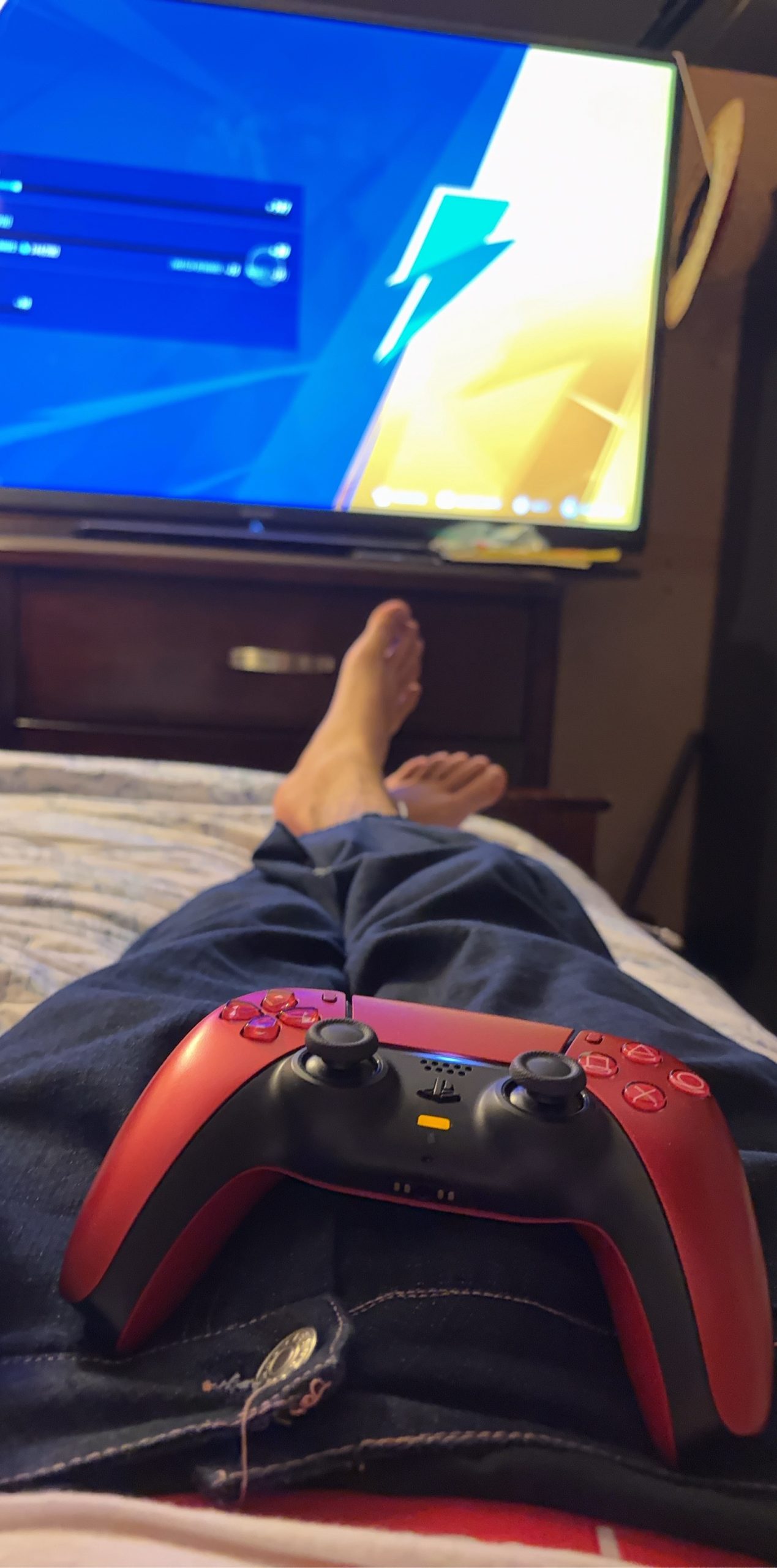 Sony Red & Black PS5 DualSense Wireless Controller