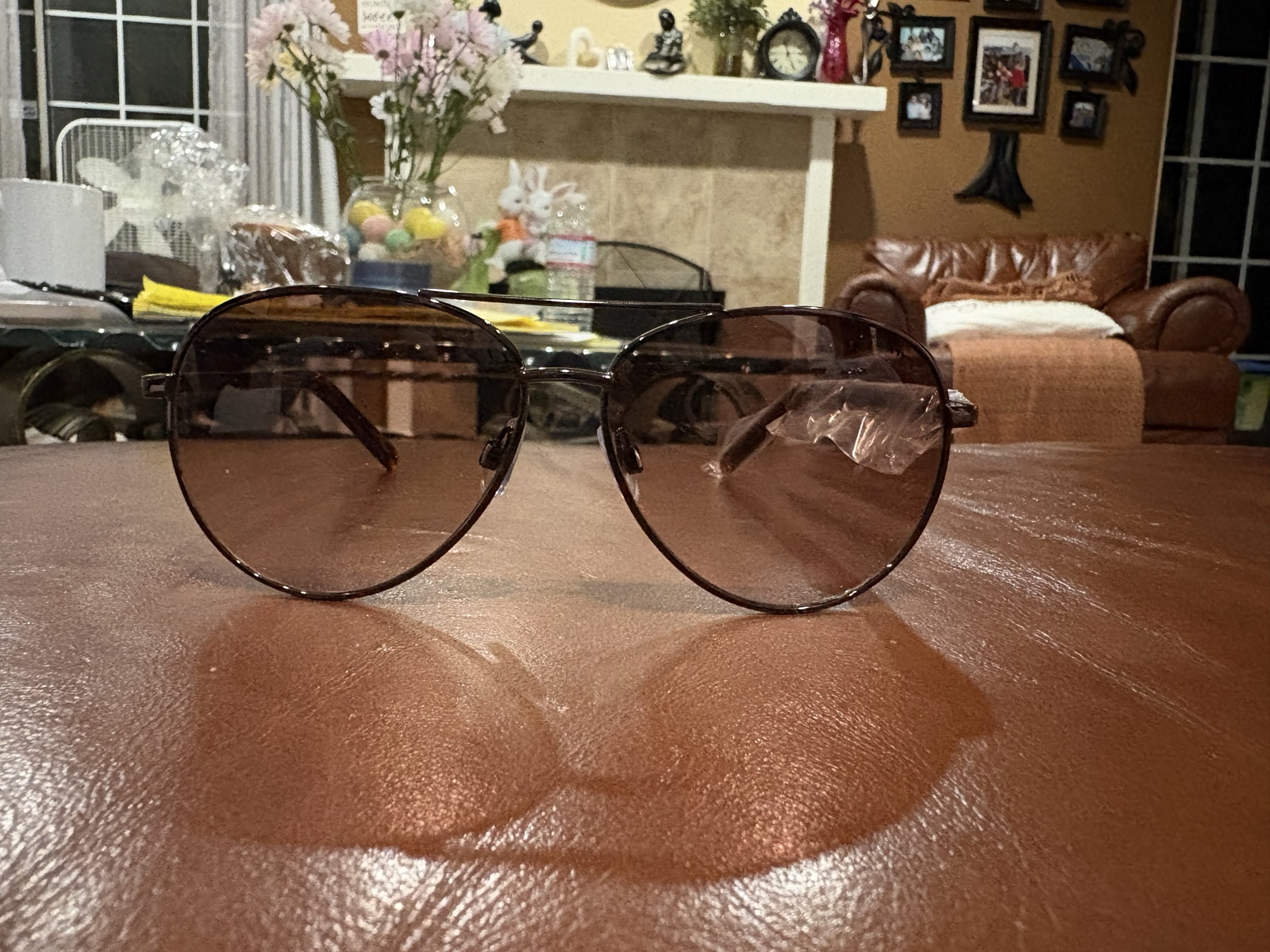 Tortoiseshell Brown Gradient Lens Sunglasses