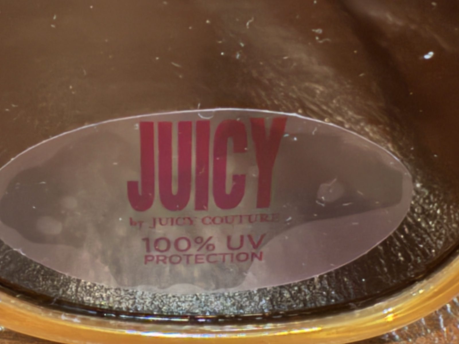 Juicy Couture Brown Tinted Sunglasses 100% UV Protection image 3