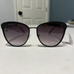 Bebe Black & Grey Leopard Print Sunglasses 100% UV Protection