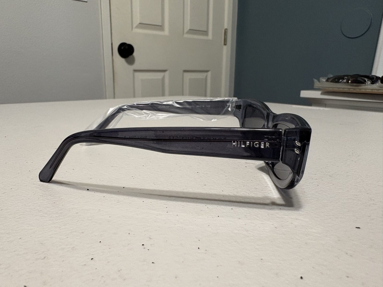 Tommy Hilfiger Grey Transparent Sunglasses image 2