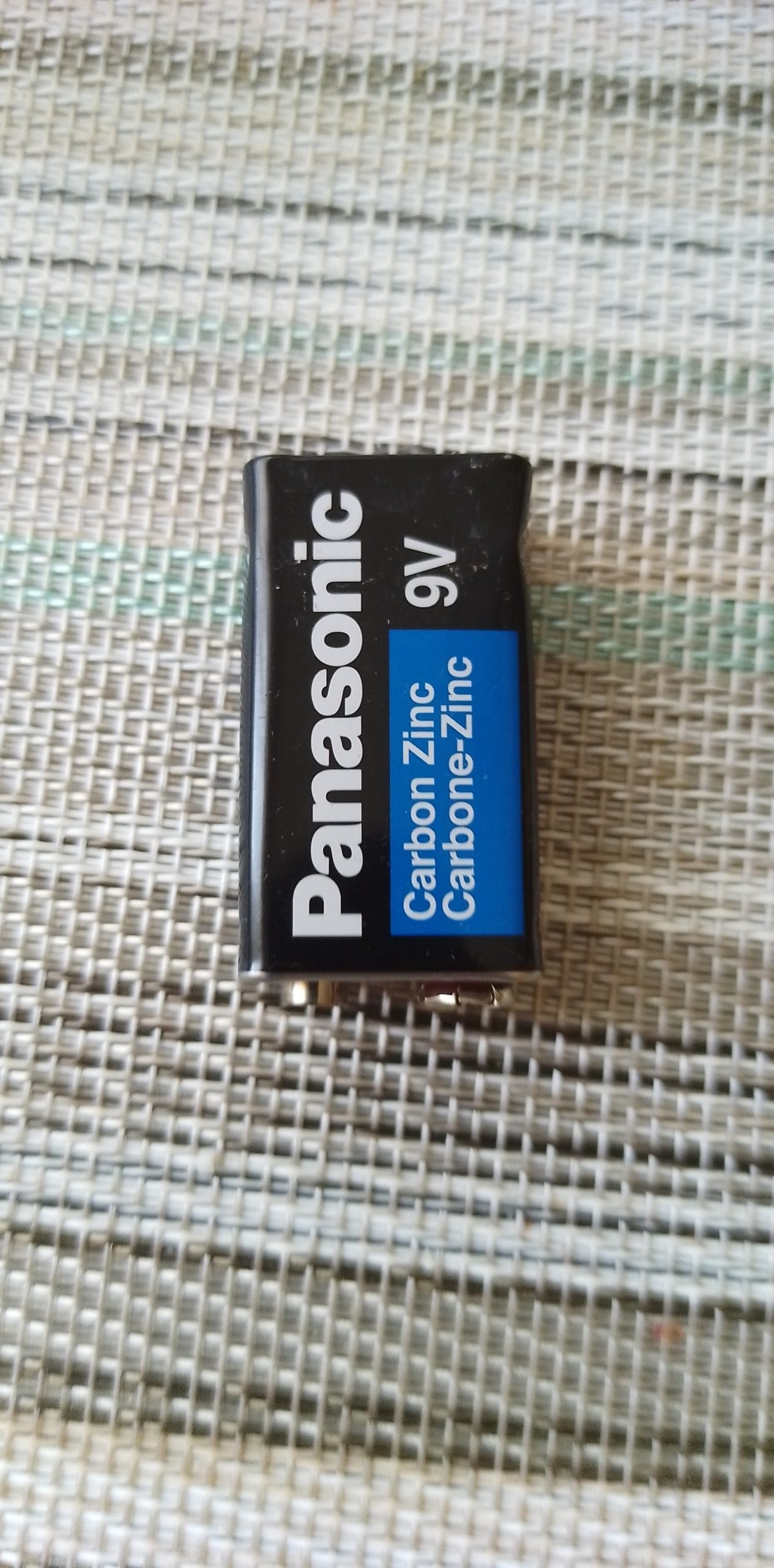 Panasonic Black Carbon Zinc 9V Battery