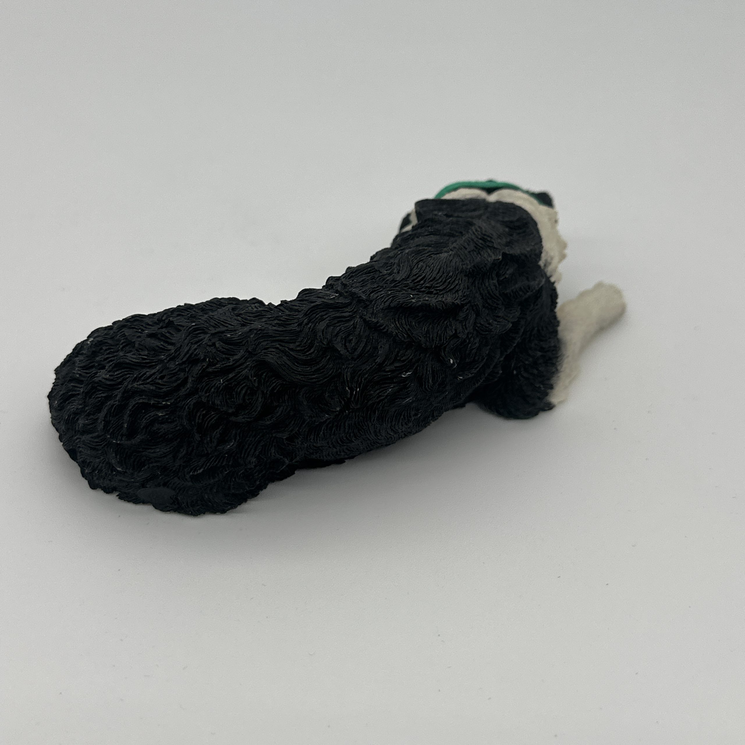 Ganny Artists Black & White Sleeping Border Collie Figurine image 3