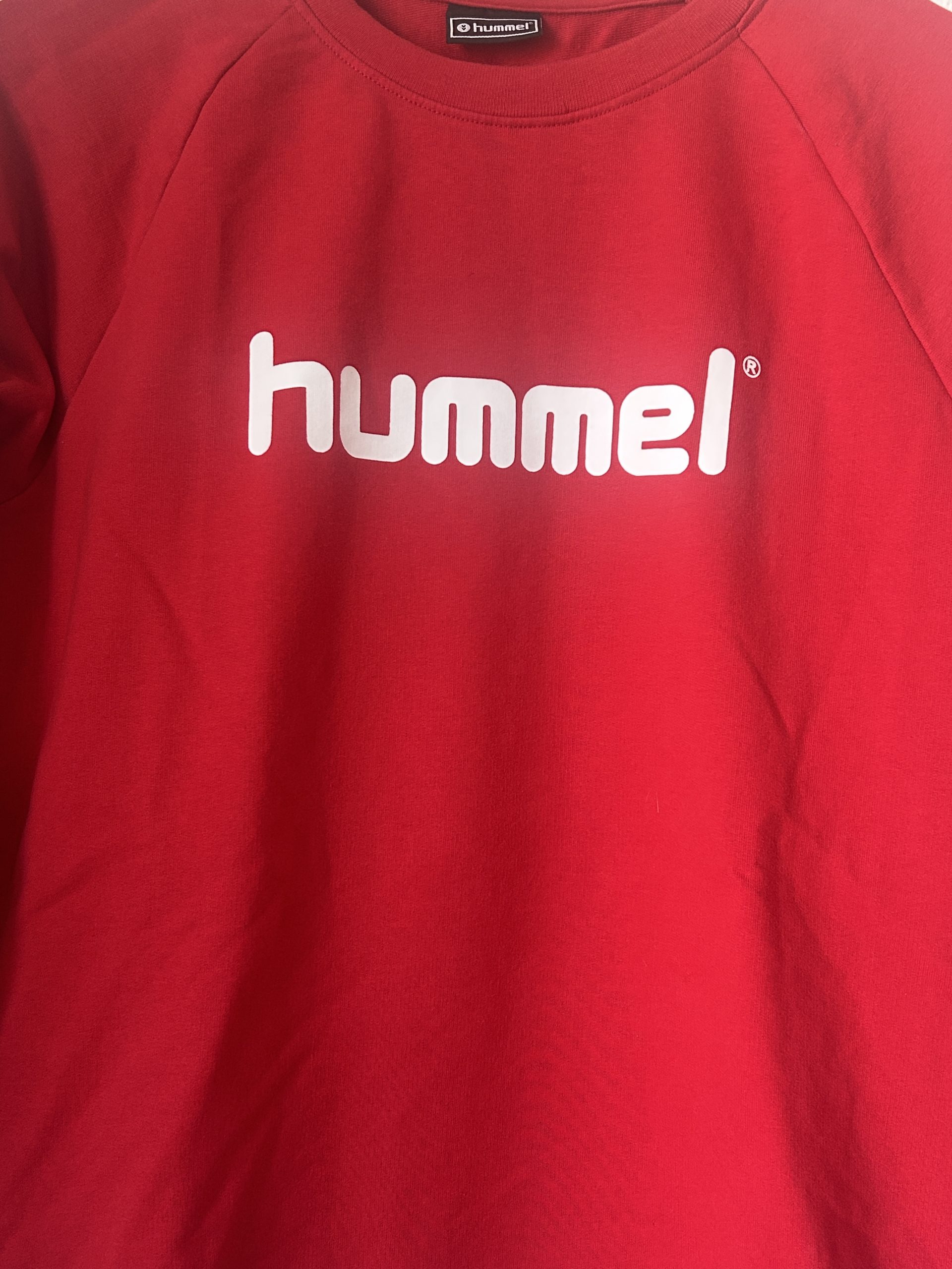 Hummel Red Sweatshirt Small Classic Logo 2113 image 5