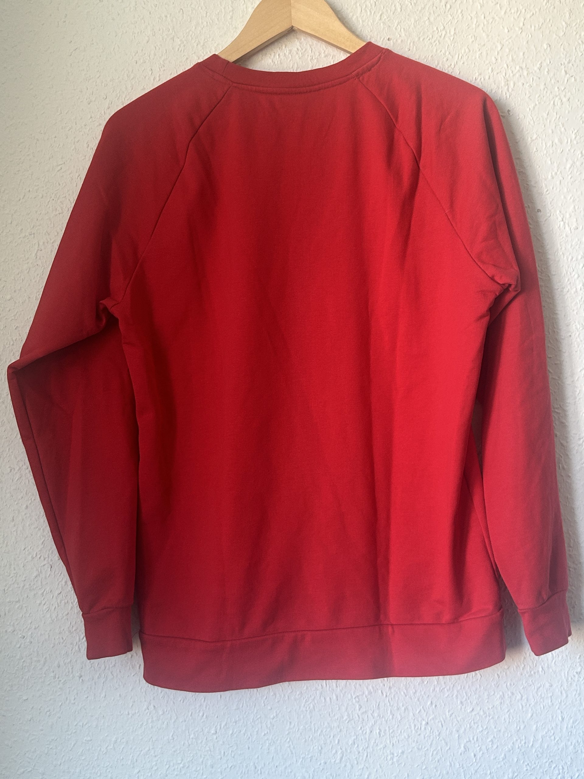 Hummel Red Sweatshirt Small Classic Logo 2113 image 8