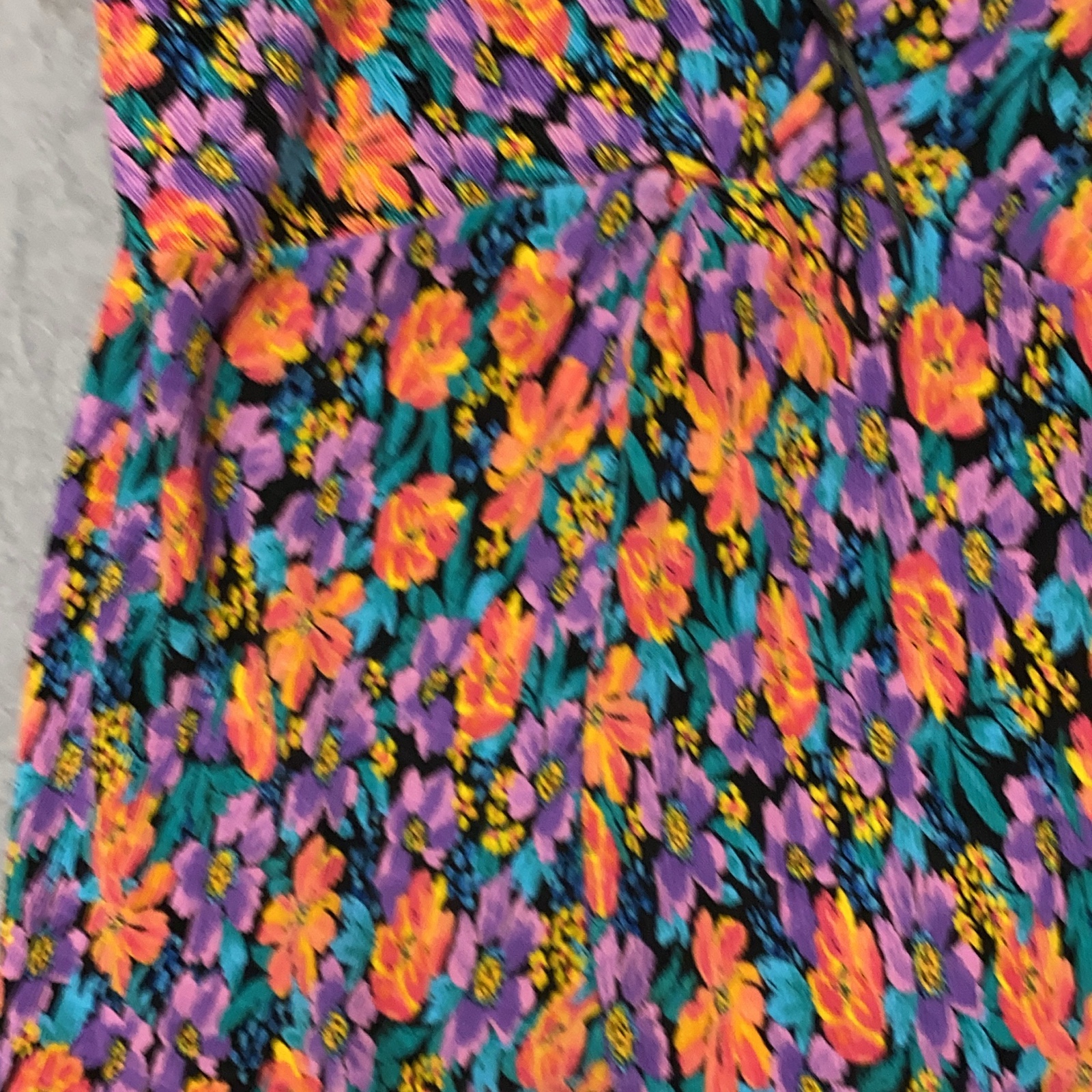 Multi Floral Print Sleeveless Camisole Top UK 14 image 3