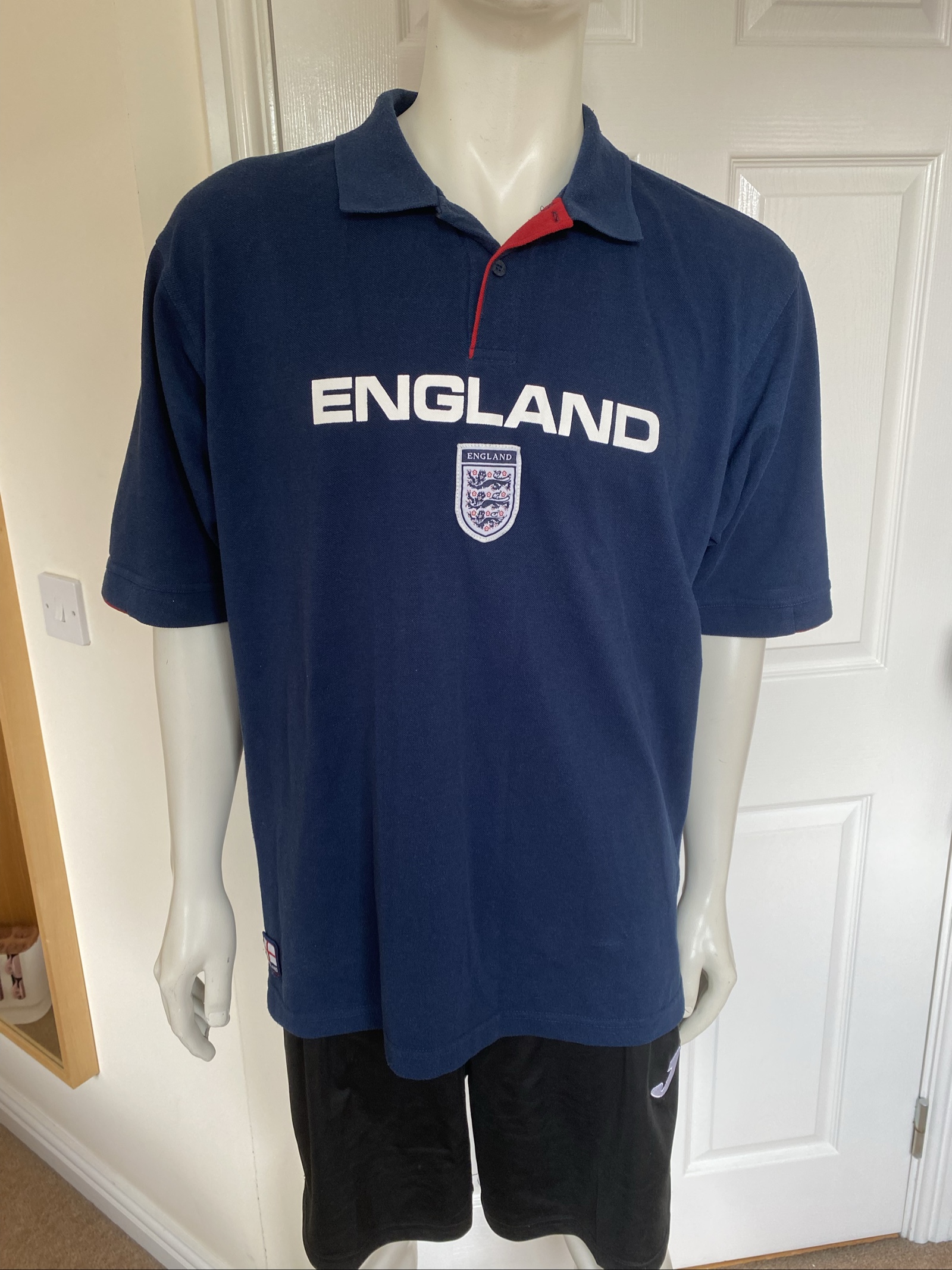 Admiral England Navy Polo Shirt - Size XL