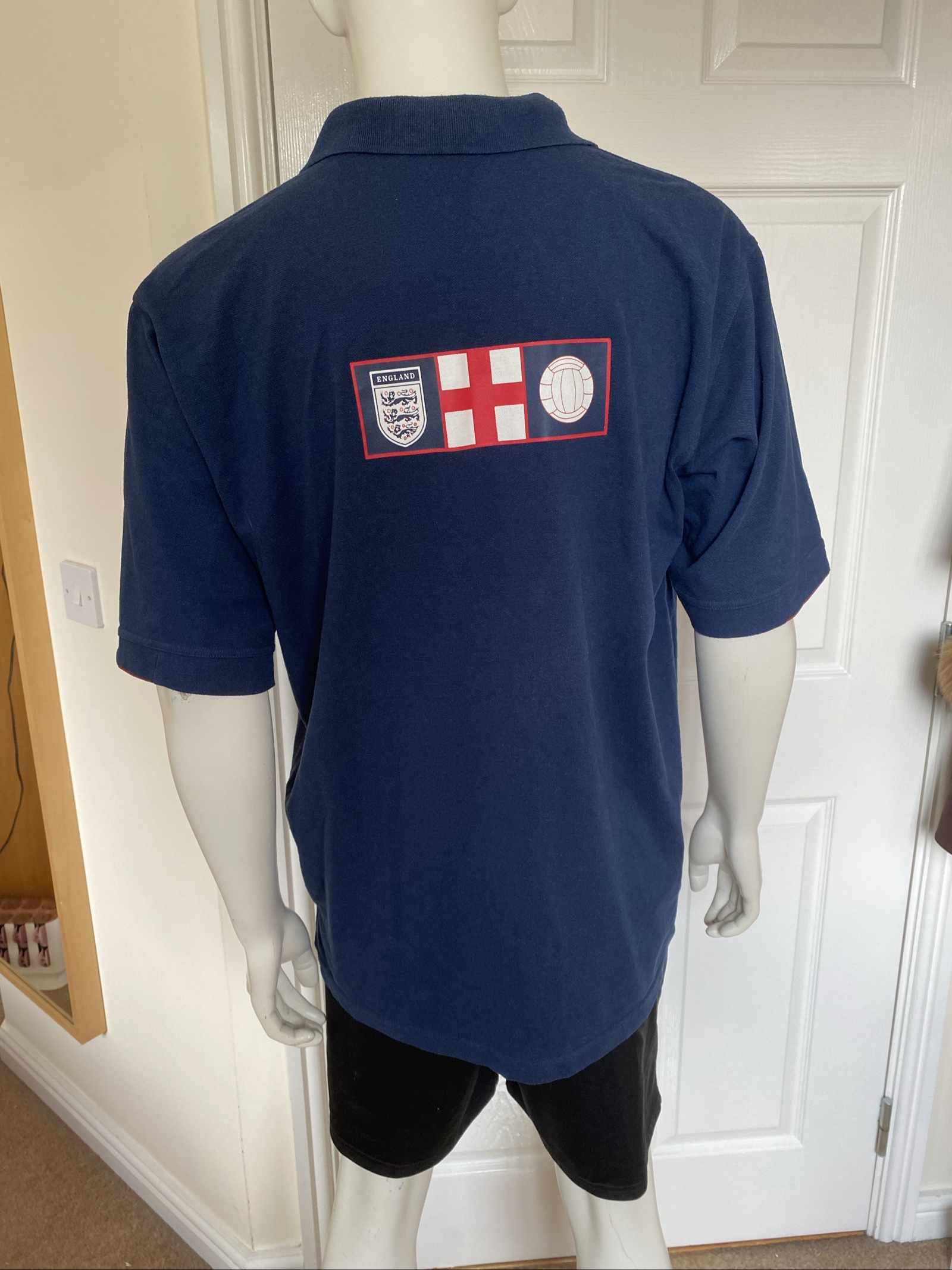 Admiral England Navy Polo Shirt - Size XL image 3