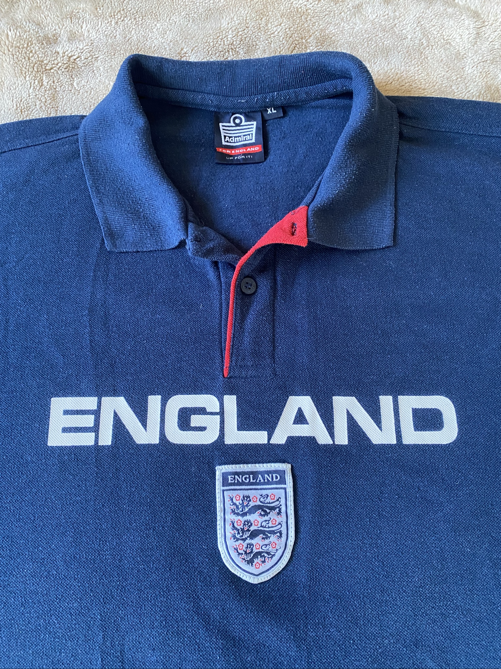 Admiral England Navy Polo Shirt - Size XL image 5