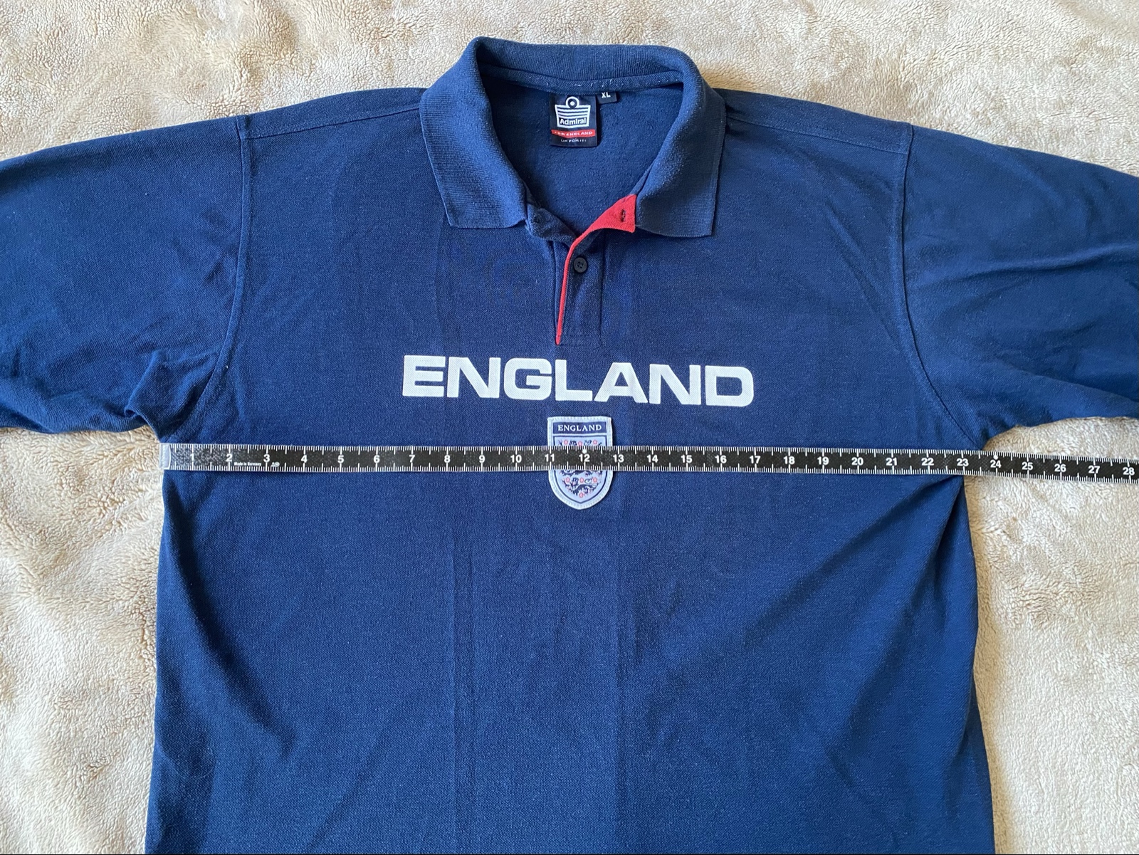 Admiral England Navy Polo Shirt - Size XL image 6