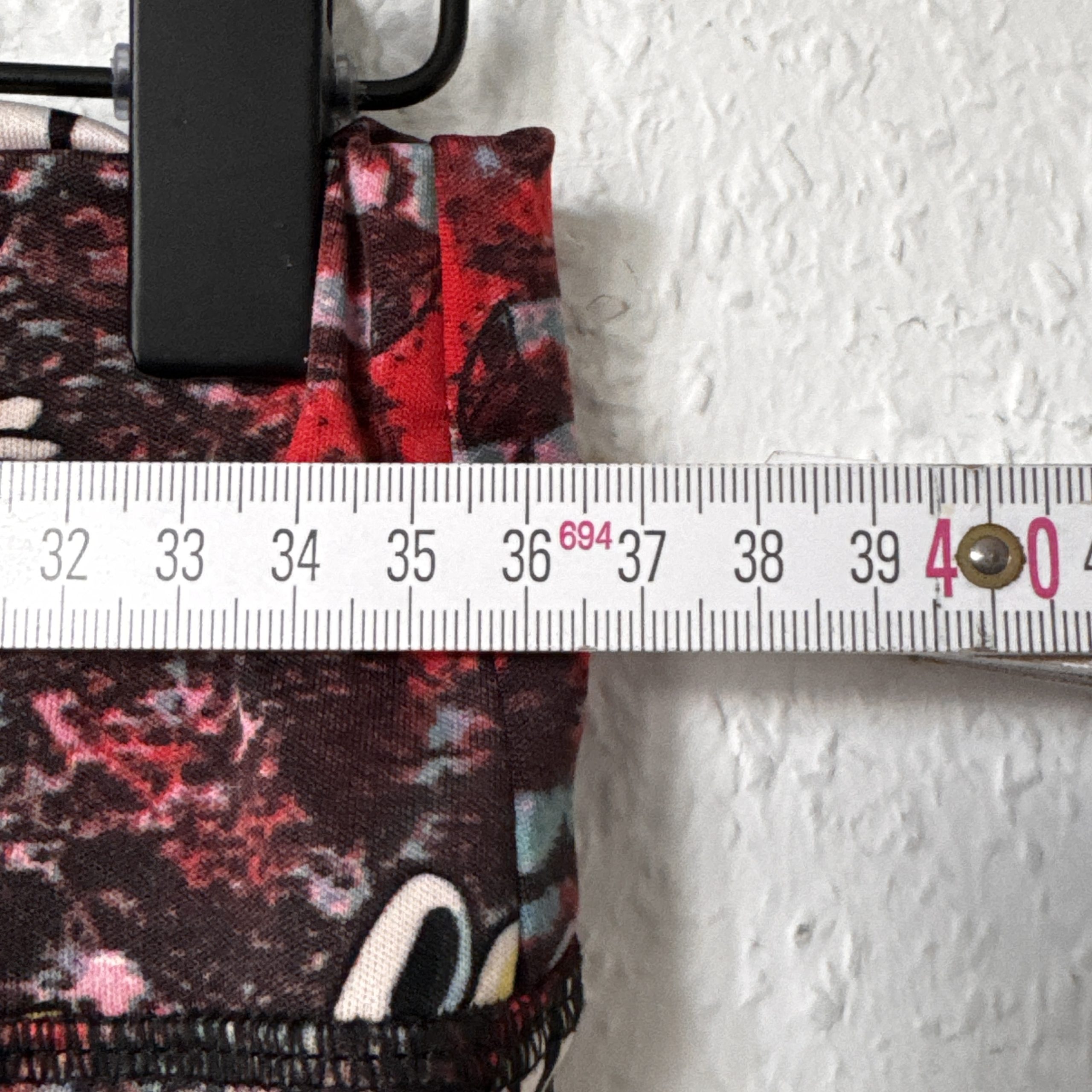 Adidas Multi-Colour Graphic Print Cropped Leggings M 2607 image 7
