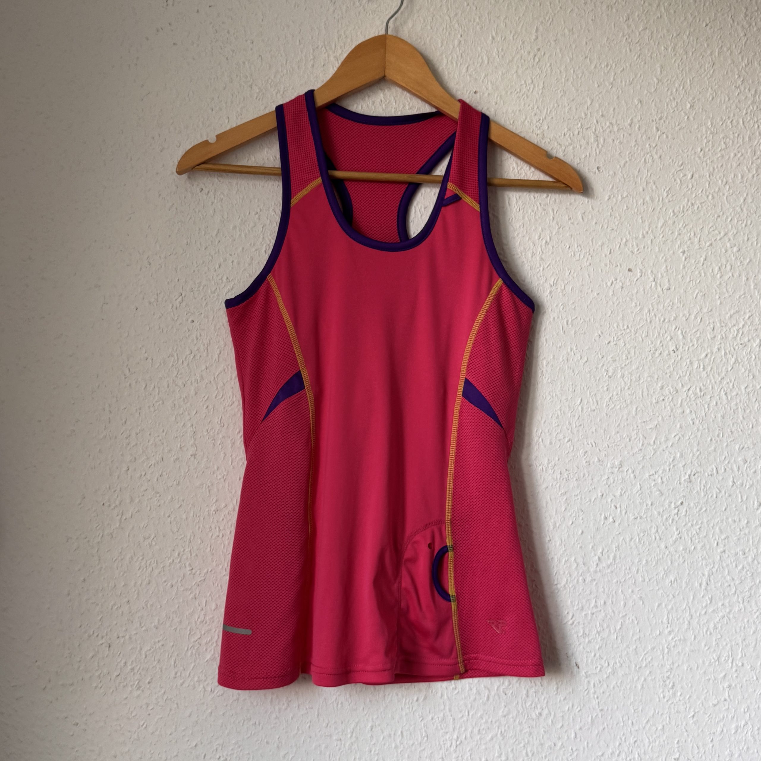Rohnisch Pink & Purple Sports Tank Top M with Small Side Pocket 2610 image 2