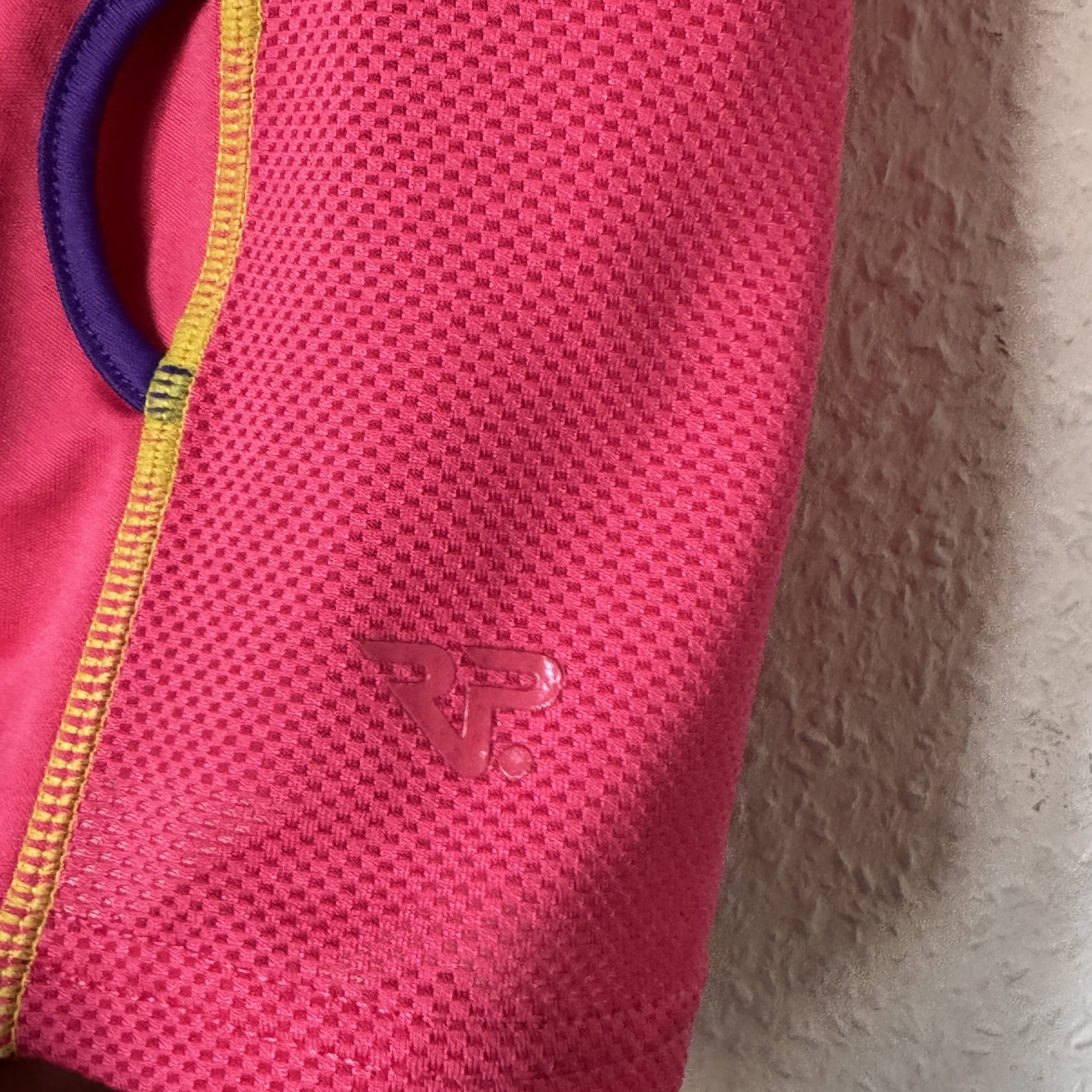 Rohnisch Pink & Purple Sports Tank Top M with Small Side Pocket 2610 image 7