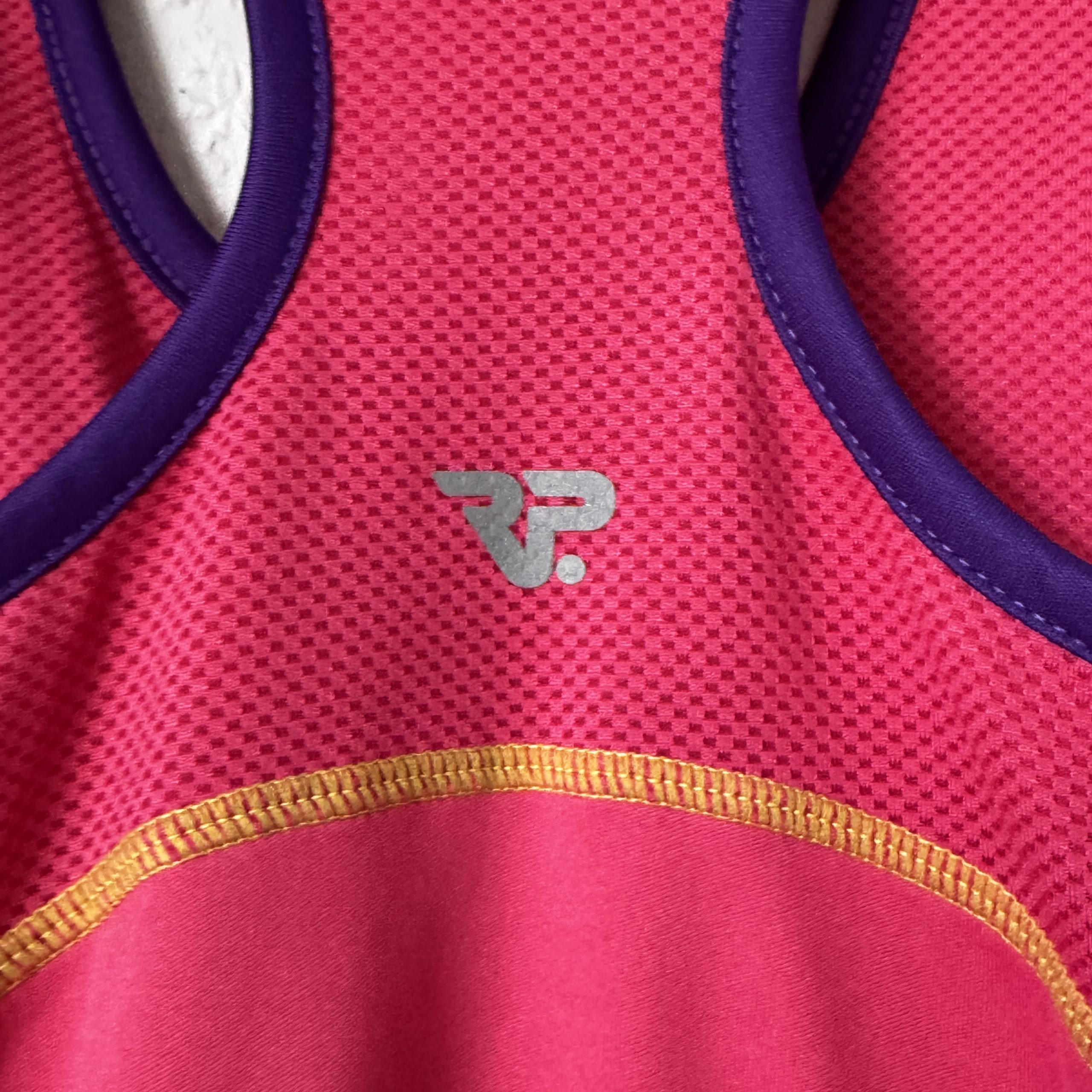 Rohnisch Pink & Purple Sports Tank Top M with Small Side Pocket 2610 image 9