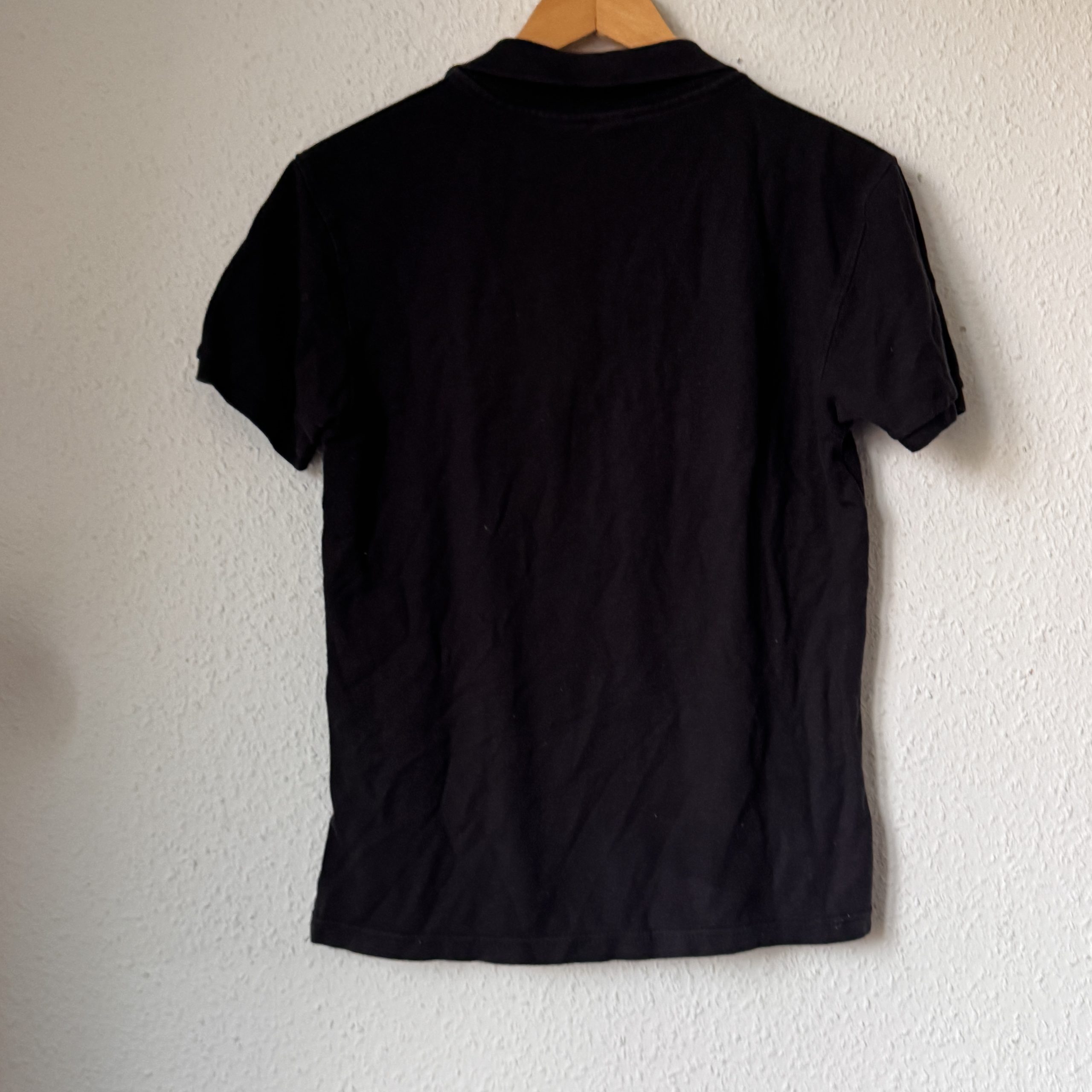 Black BÁNH MI MELI Logo Polo Shirt Size M 2618 image 8