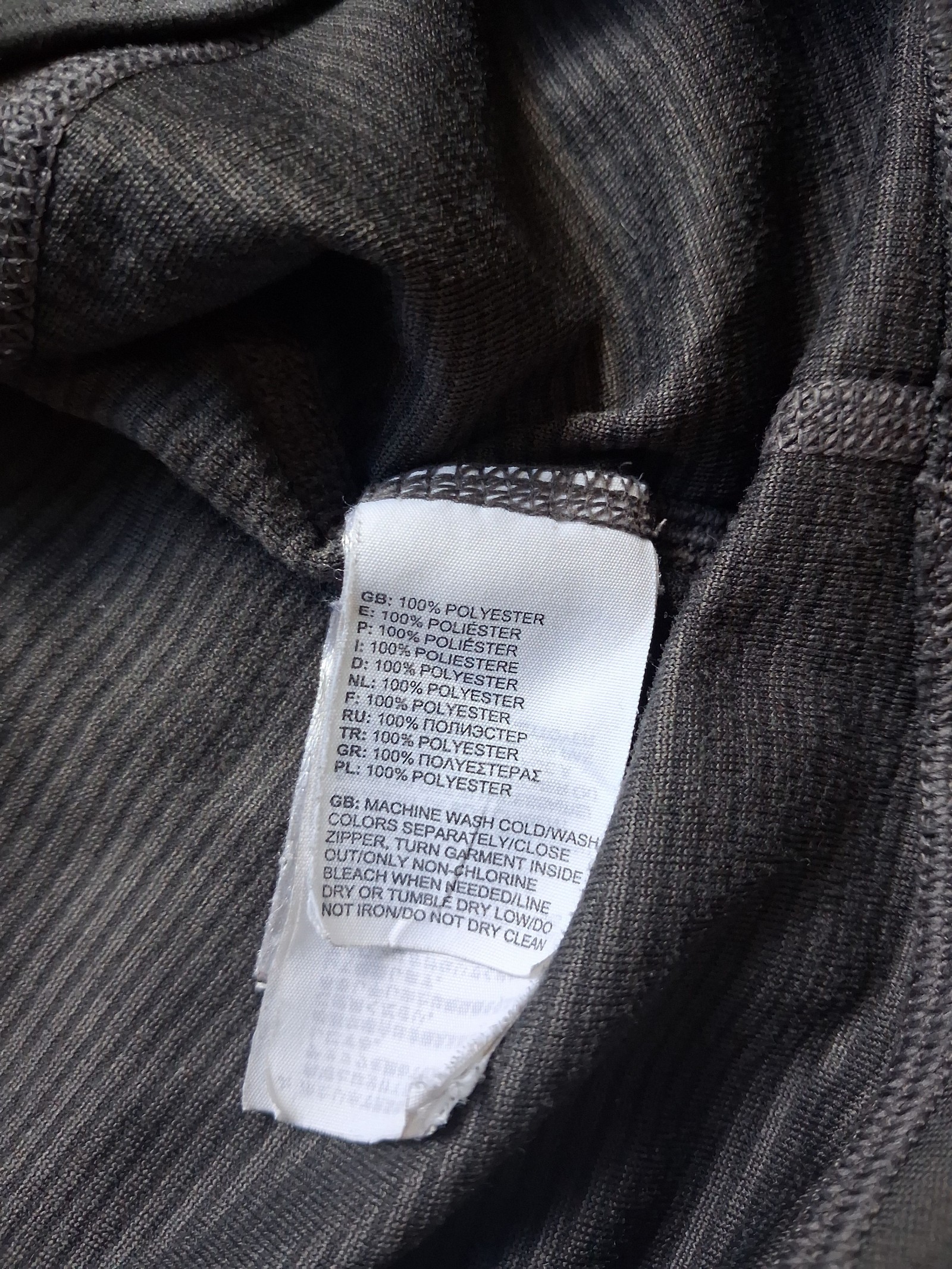 The North Face Grey Mens Long Sleeve Top Large image 6