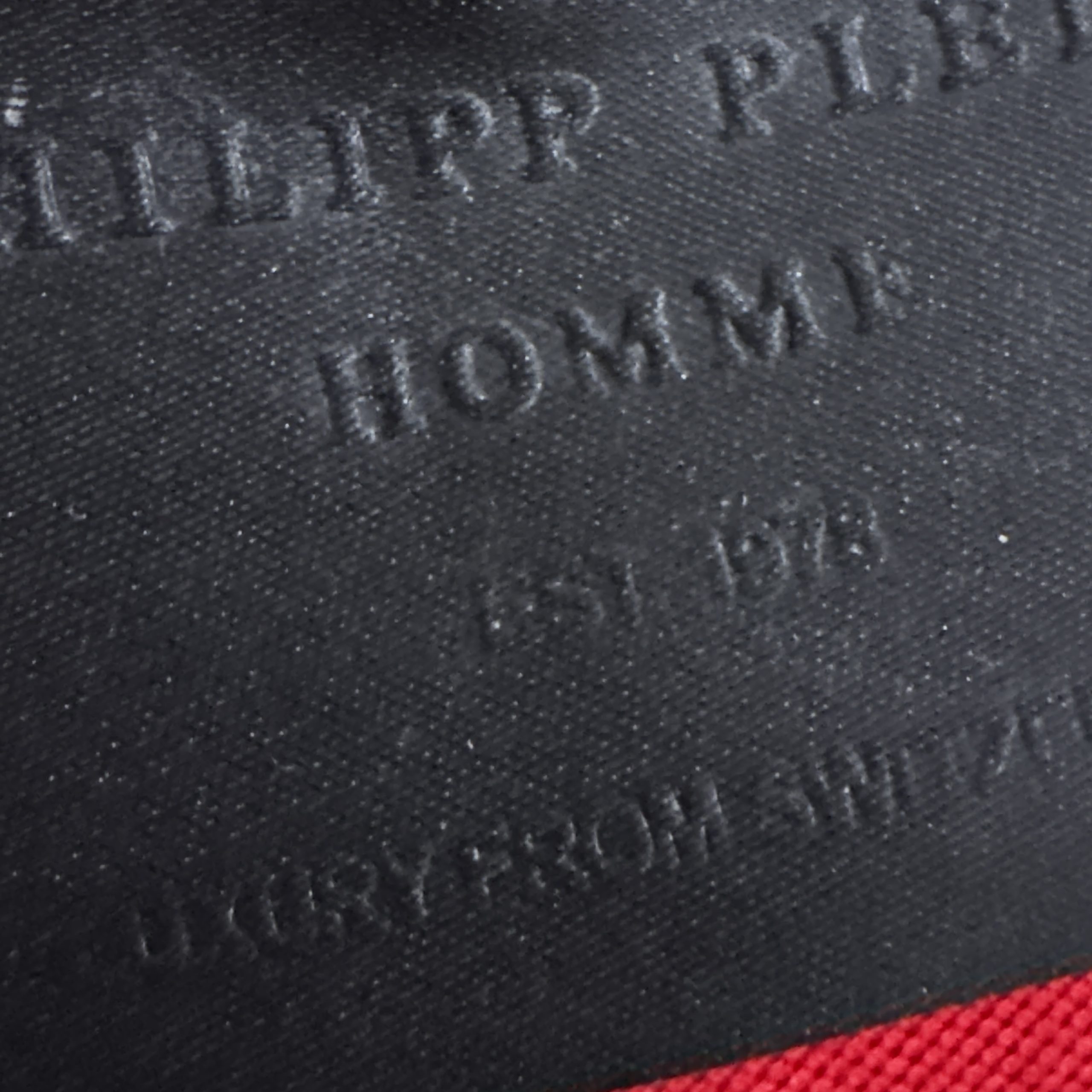 Philipp Plein Red Polo Shirt XL Hex Logo 1978 Cuffs 2643 image 10