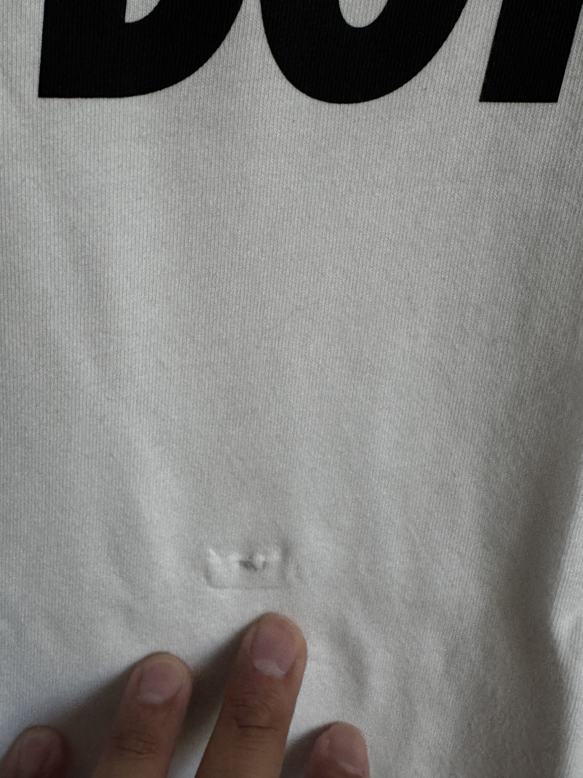 Nike White Just Do It Logo T-Shirt Small with Front Mark 515 image 3