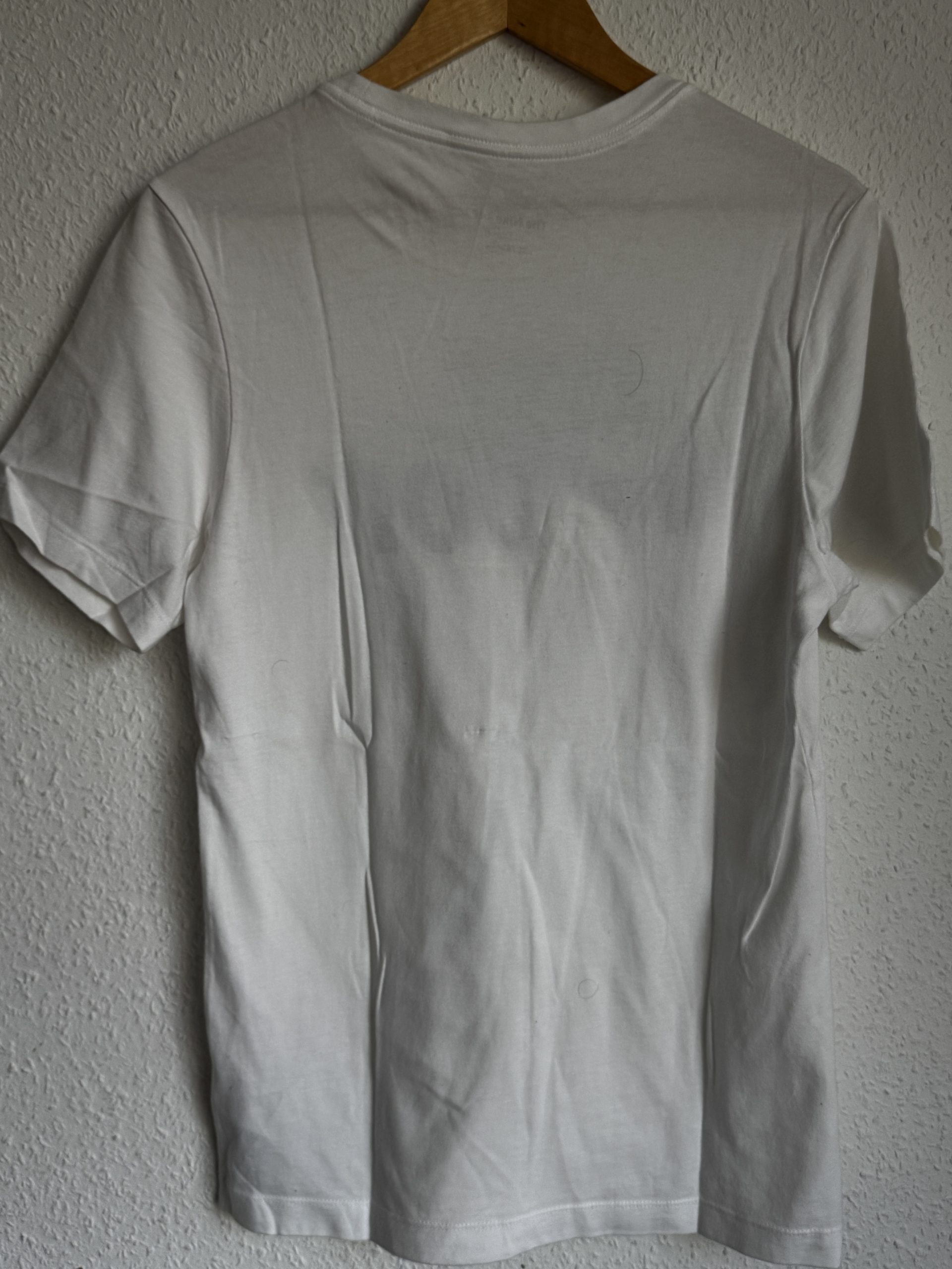 Nike White Just Do It Logo T-Shirt Small with Front Mark 515 image 7
